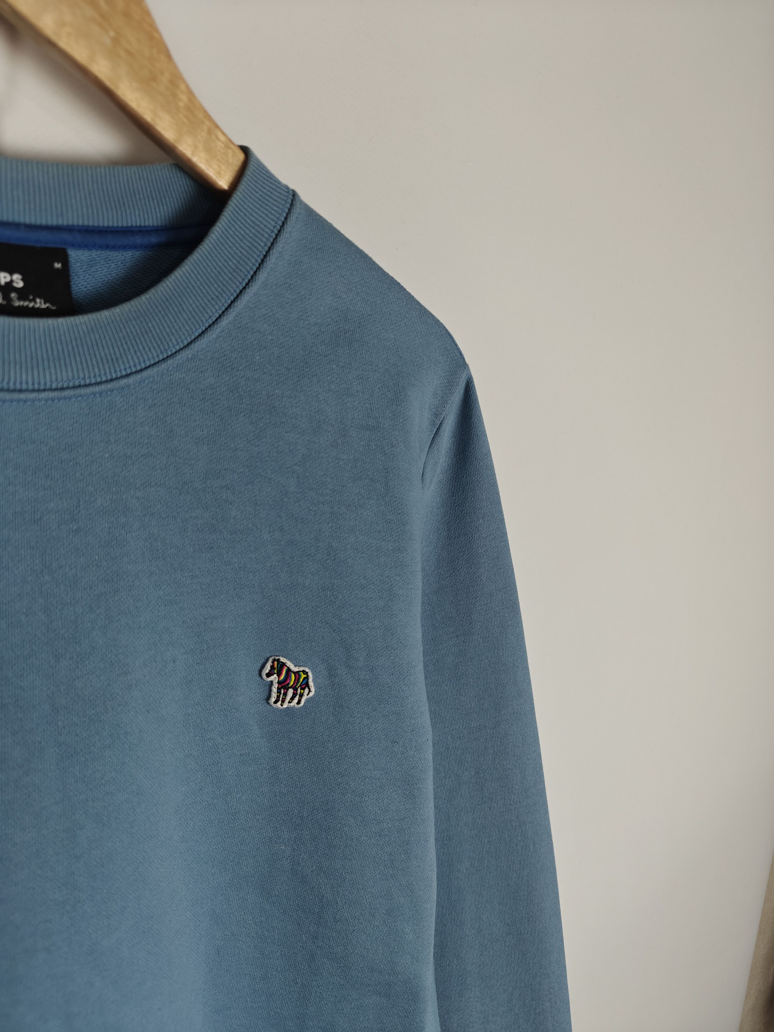 Paul Smith Paul Smith Sweatshirt Crewneck Blue Logo size M Size US M / EU 48-50 / 2 - 4 Thumbnail