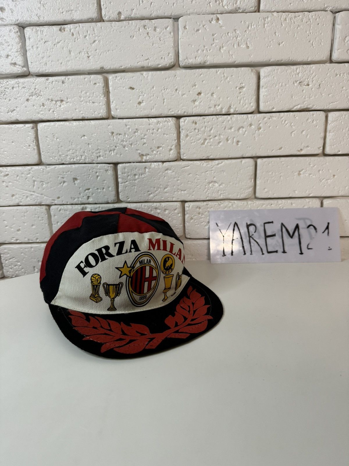 Vintage Forza Milan vintage rare cap hat Size ONE SIZE - 1 Thumbnail