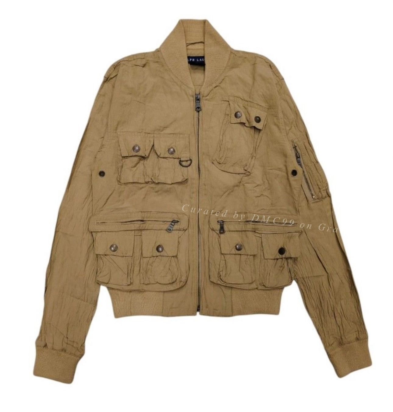 Polo Ralph Lauren Vintage Polo Ralph Lauren Utility Bomber Jacket Size US S / EU 44-46 / 1 - 1 Thumbnail