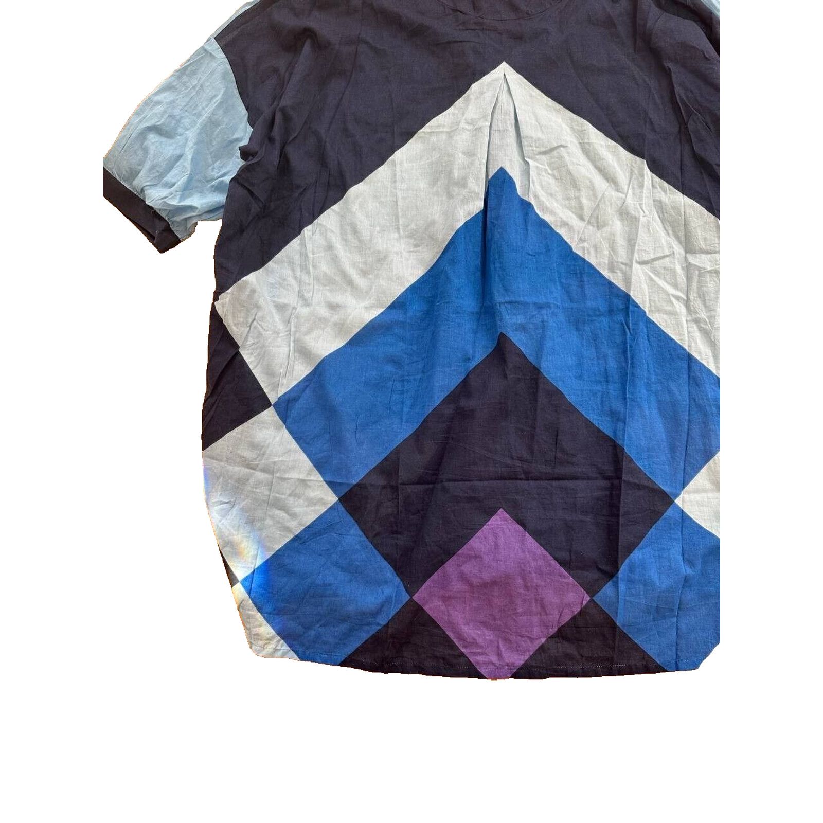 Henderson Hellen Van Berkel Women Tshirt handmade tunic Dres M A000605 Size M / US 6-8 / IT 42-44 - 2 Thumbnail