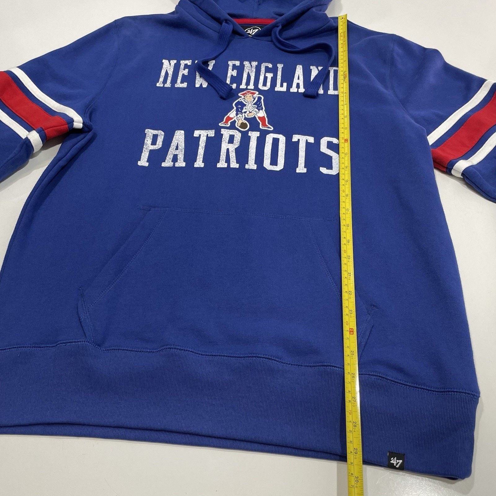 47 Brand 47 Brand New England Patroits Men's Large Blue Hoodie NFL Size US L / EU 52-54 / 3 - 5 Thumbnail