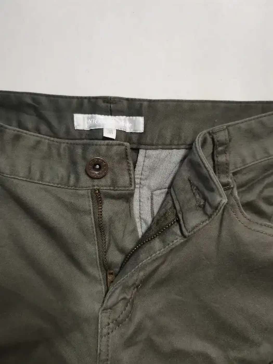Japanese Brand Nicole White Tactical Multipocket Cargo Pants Size US 27 - 10 Thumbnail