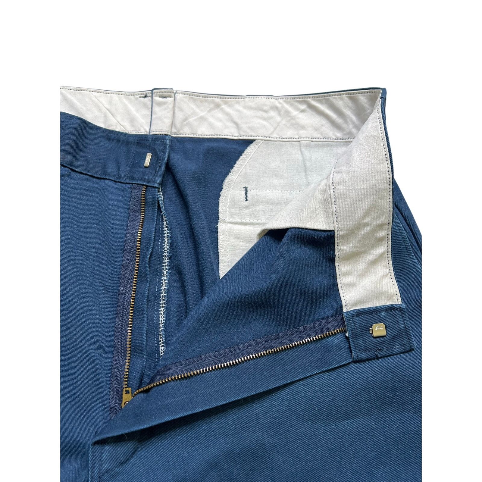 Dickies Vintage 80s Dickies Twill Blue Work Pants USA 38 36x29.5 Size US 38 / EU 54 - 14 Thumbnail