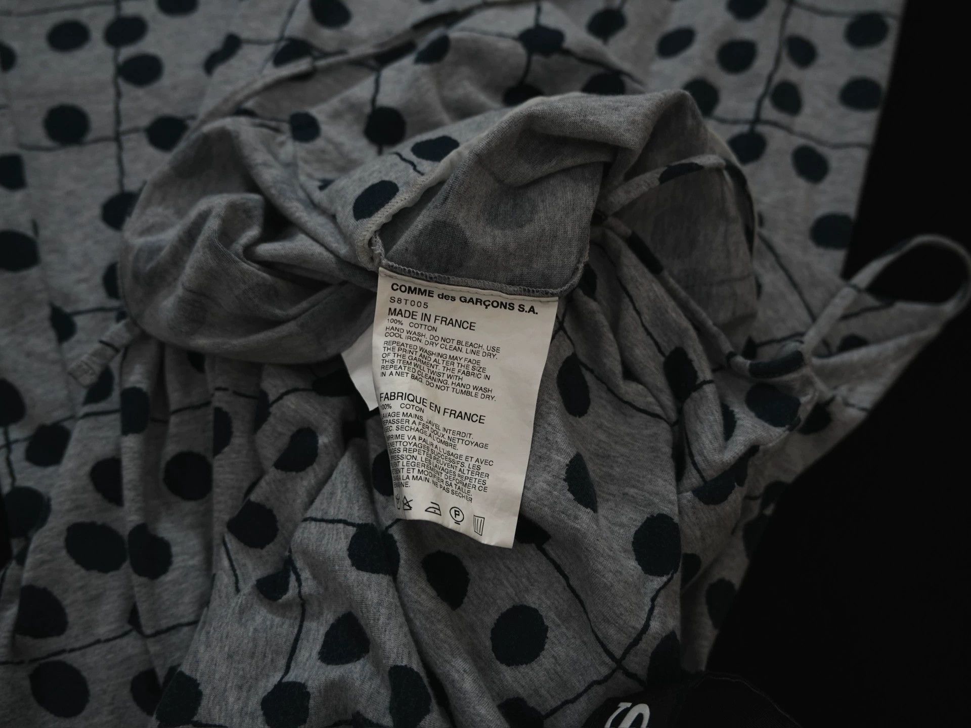 Comme des Garcons Comme des Garçons Early Gray Polka Dot Camisole Dress Size M / US 6-8 / IT 42-44 - 8 Thumbnail
