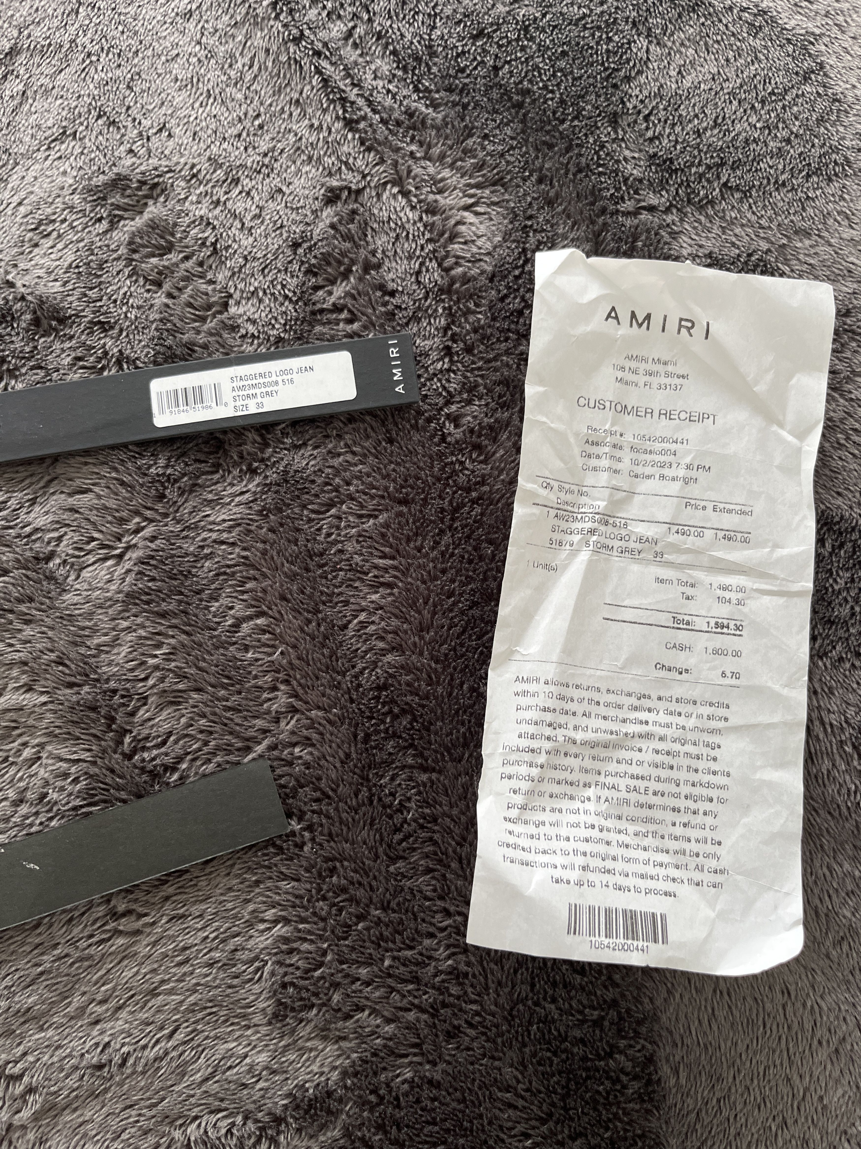 Amiri Amiri jeans Size US 33 - 7 Thumbnail
