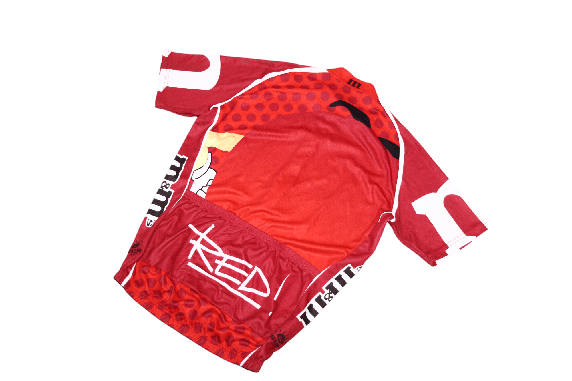 Other Brainstorm Gear 2015 Men's M&Ms Red Cycling Jersey Size US L / EU 52-54 / 3 - 3 Thumbnail