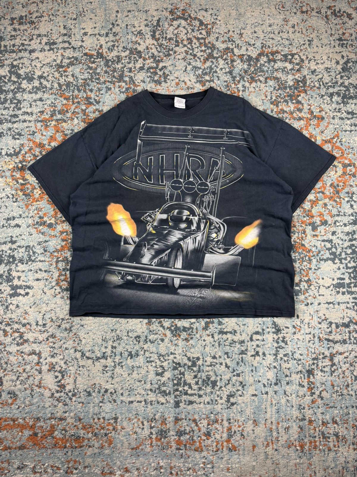 Vintage Vintage NHRA Dragster all over print tee Size US XXL / EU 58 / 5 - 1 Thumbnail