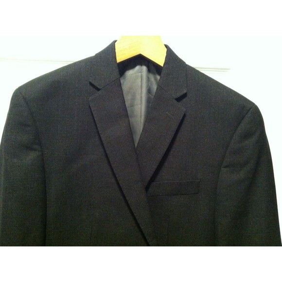Sean John SEAN JOHN MEN'S NEW 68%PLYSTR 32%RAYON COAT BLAZER SIZE:42R Size 42R - 1 Thumbnail