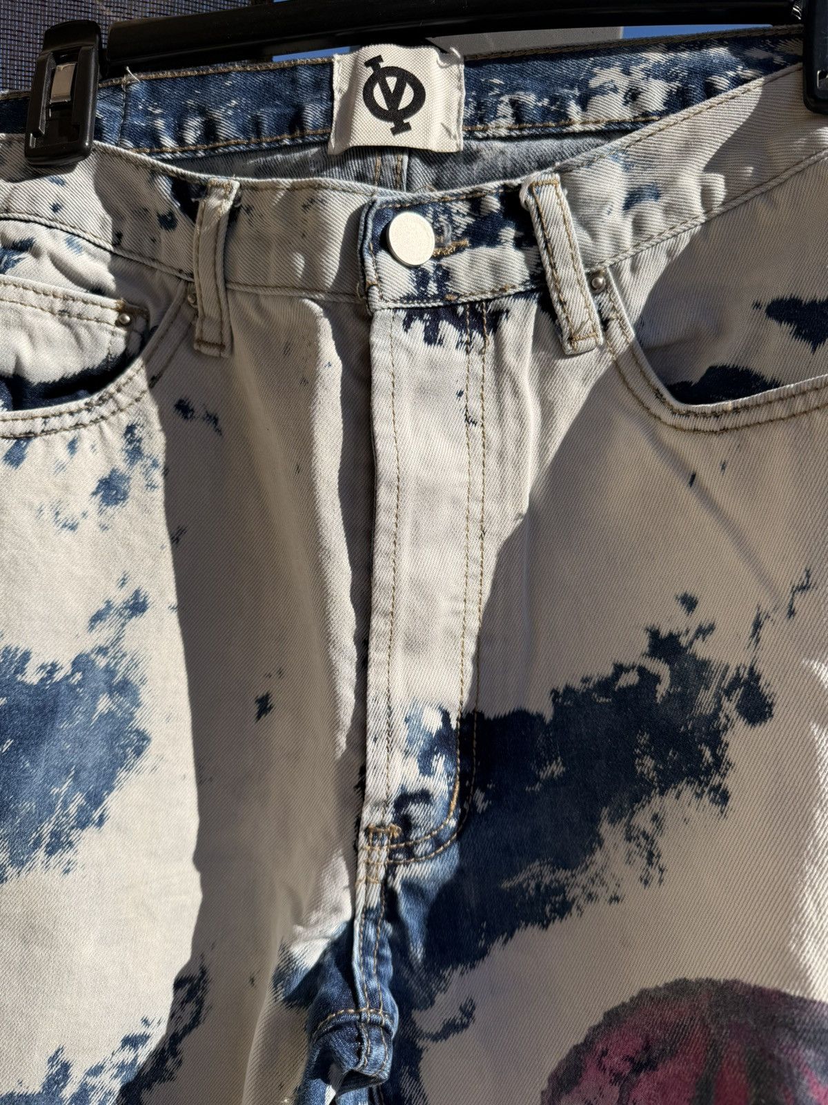 MNML mnml V257 Jellyfish Baggy Denim Size US 31 - 3 Thumbnail
