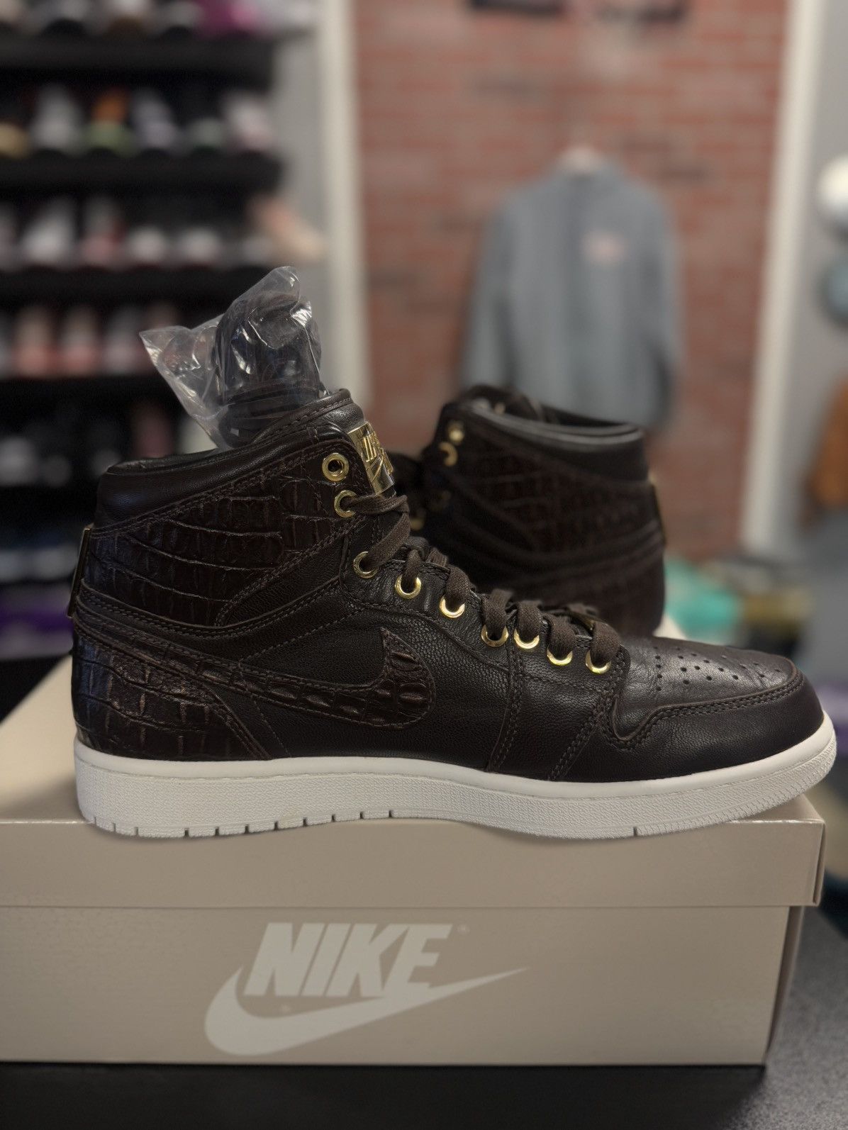 Jordan Brand × Nike Size 11 - Jordan 1 Retro High OG Pinnacle Croc 2015 Size US 11 / EU 44 - 3 Thumbnail