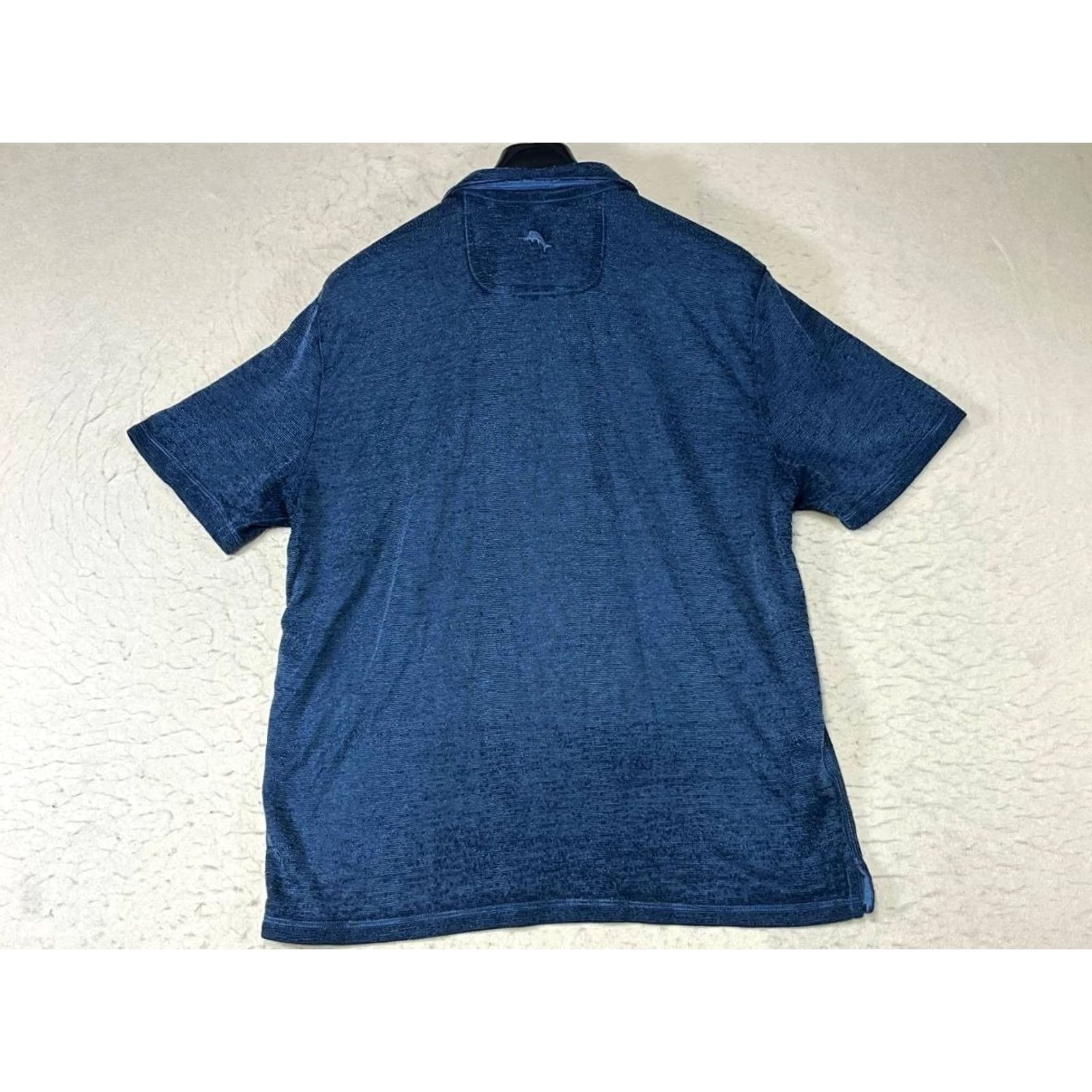 Tommy Bahama Tommy Bahama Polo Shirt Mens Large Blue Short Sleeve Shirt Polo Mens L Blue Size US L / EU 52-54 / 3 - 2 Thumbnail