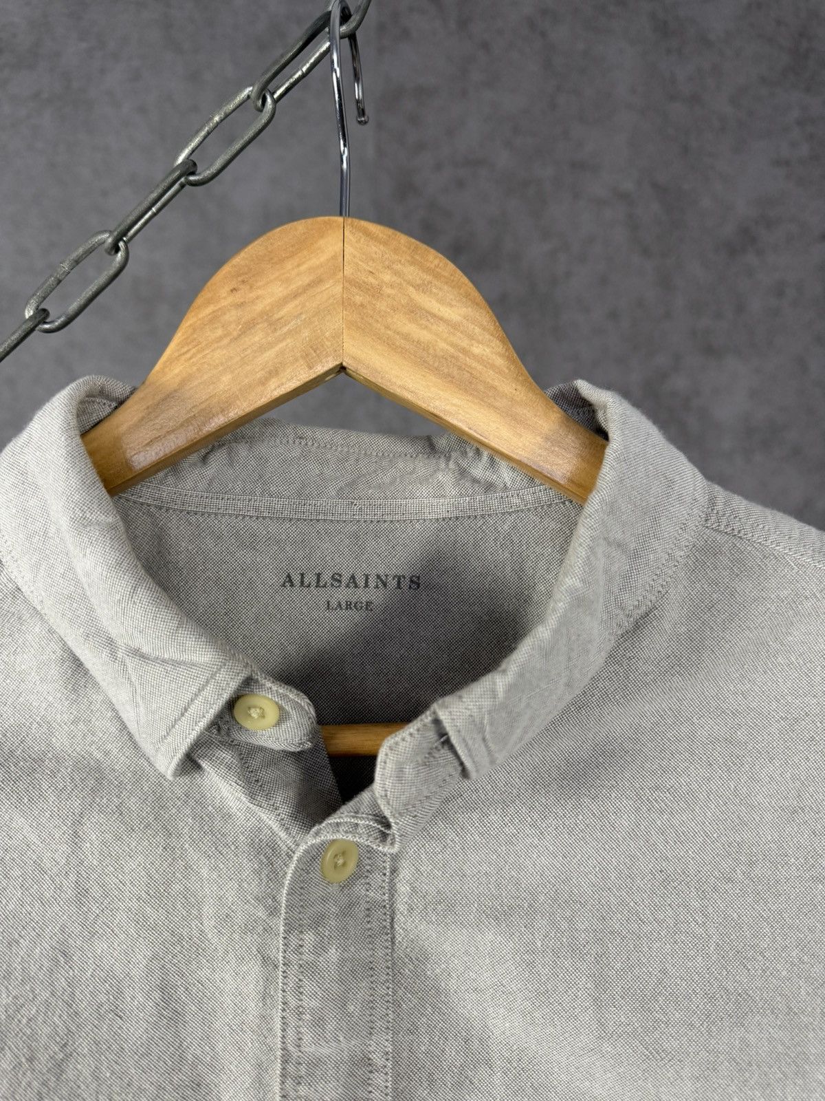 Allsaints Allsaints designer logo shirt Size US L / EU 52-54 / 3 - 4 Thumbnail