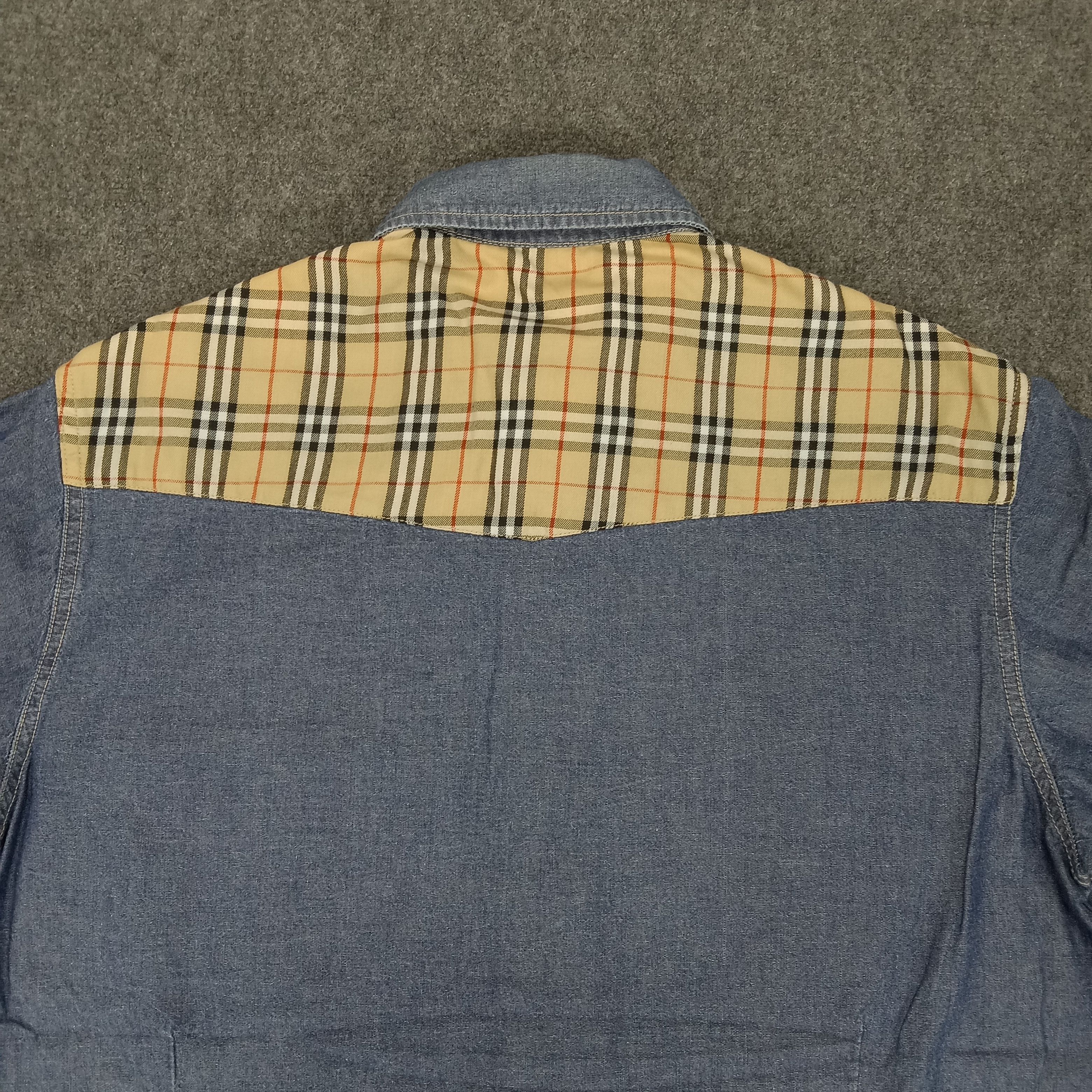 Burberry Burberry London Nova Check Shirt Button Up Size US XL / EU 56 / 4 - 6 Thumbnail