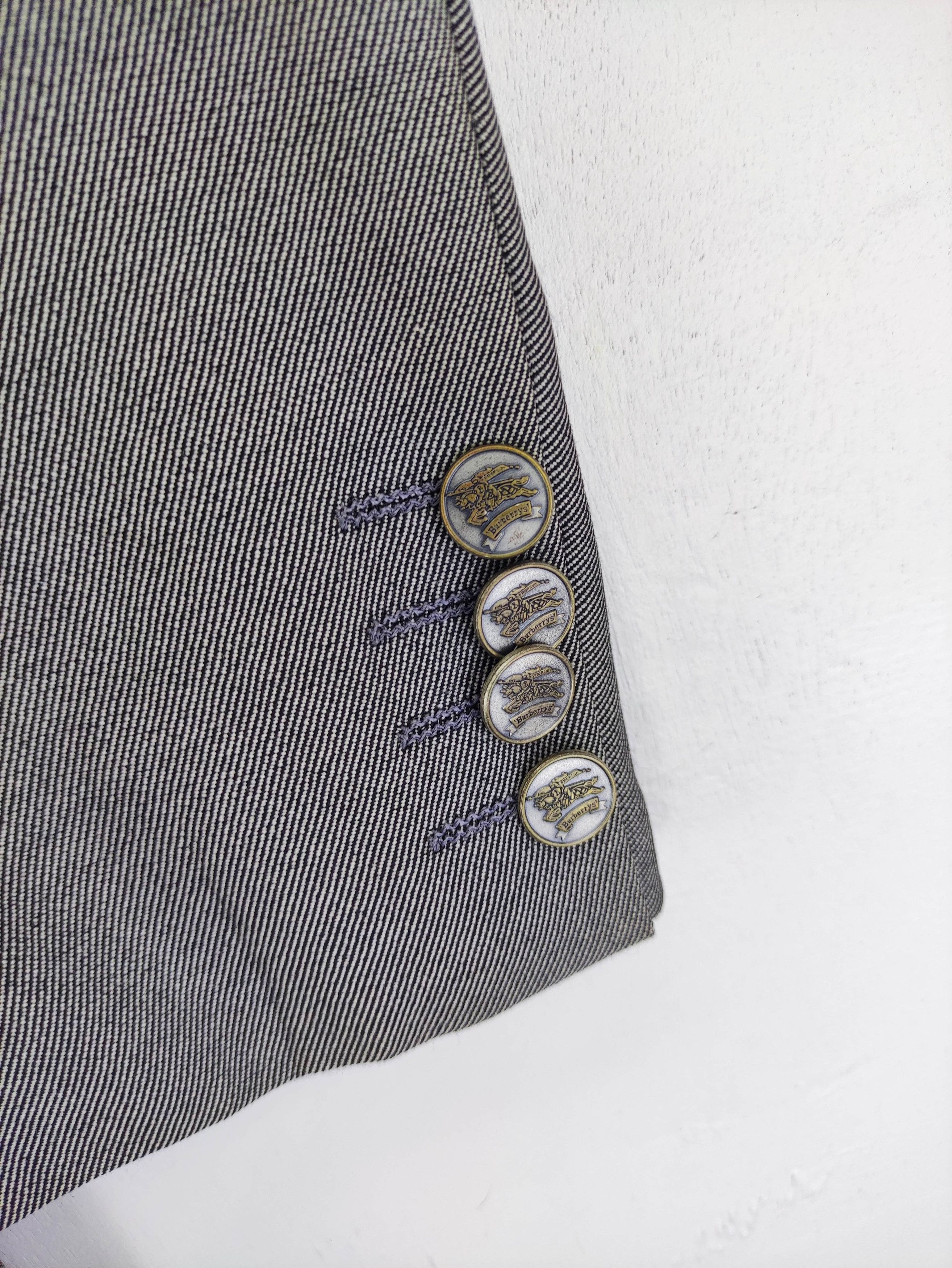 Burberry Vintage Burberrys Coat Blazer Suit Jacket Size US M / EU 48-50 / 2 - 2 Thumbnail