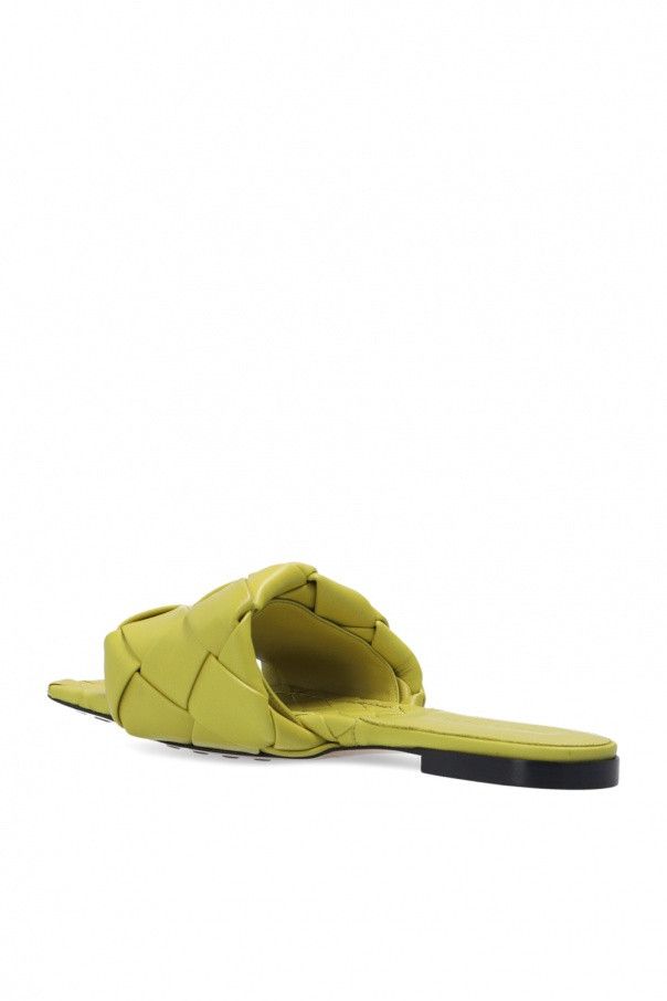 Bottega Veneta o1n1vont1124 Lido Flat Sandals in Yellow Size US 5 / IT 35 - 5 Thumbnail