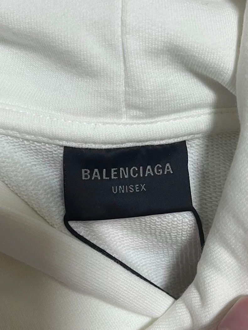 Balenciaga Logo Hoodie with Racing Elements-2506