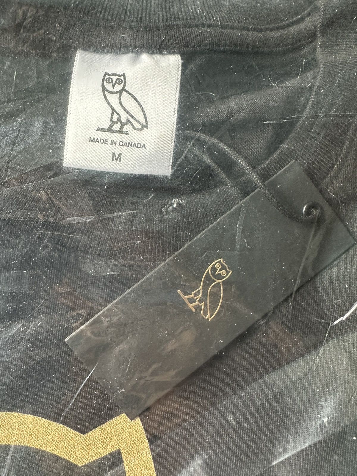 Drake × October's Very Own OVO CANADA FLAG 🇨🇦 OG OWL T-SHIRT TEE BRAND NEW with tags Size US M / EU 48-50 / 2 - 3 Thumbnail