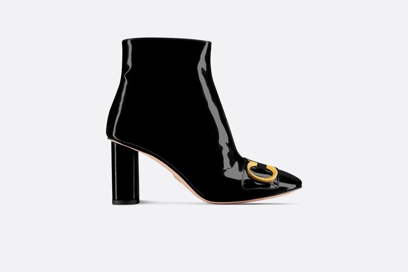 Dior o1w1db10126 C'est Dior Heeled Ankle Boots in Black Size US 12 / IT 42 - 1 Thumbnail