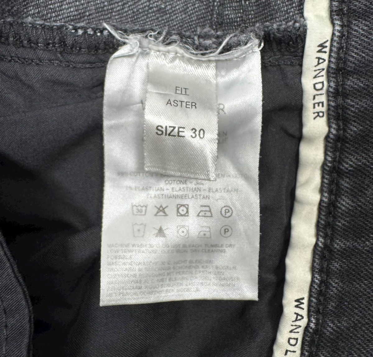 Wandler Wandler Aster Denim Straight Jeans size 30 Size 30" / US 8 / IT 44 - 12 Thumbnail