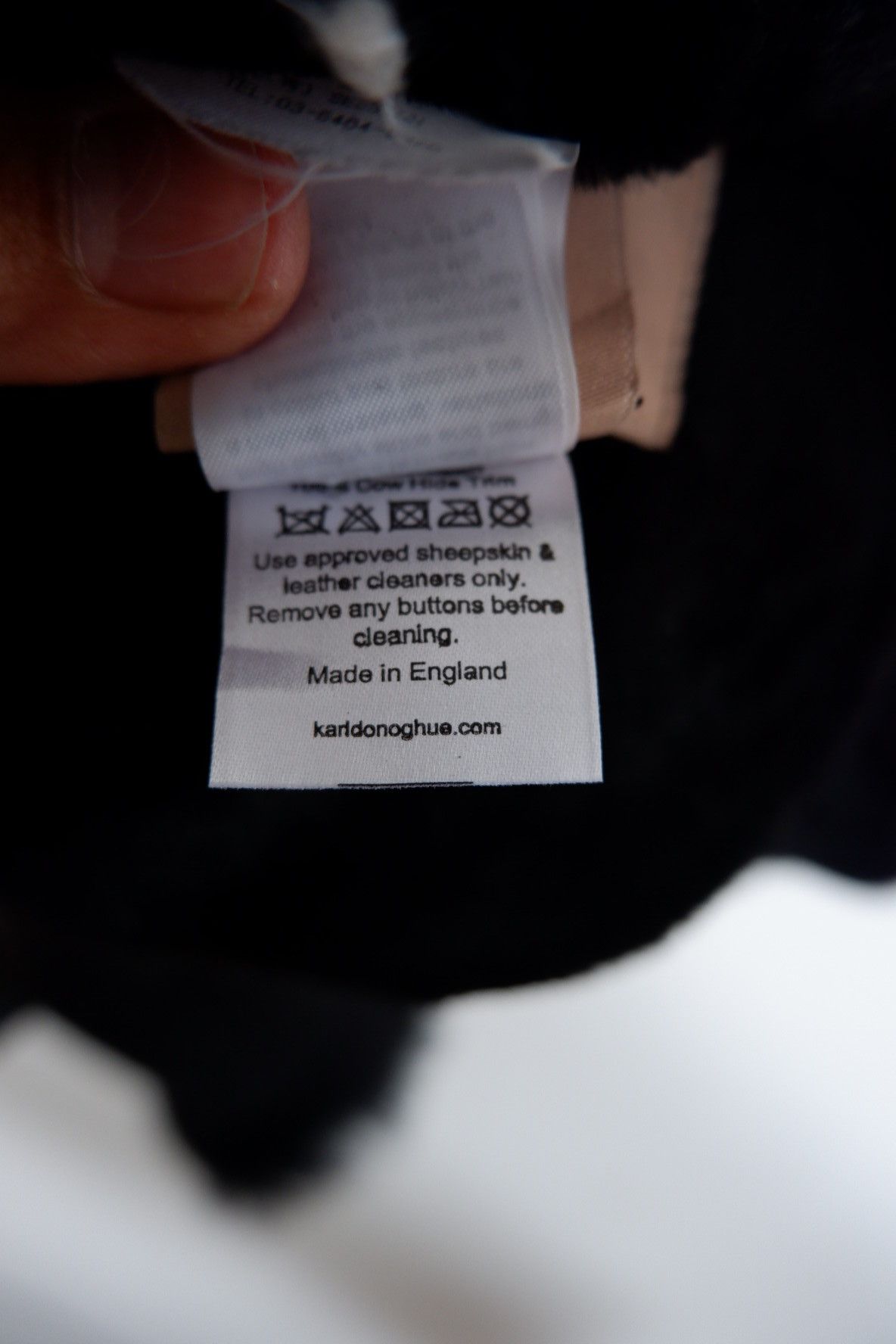 Le Grande Bleu (L.G.B.) Fur Leather by Karl Donoghue Leather Jacket Size XS / US 0-2 / IT 36-38 - 7 Thumbnail