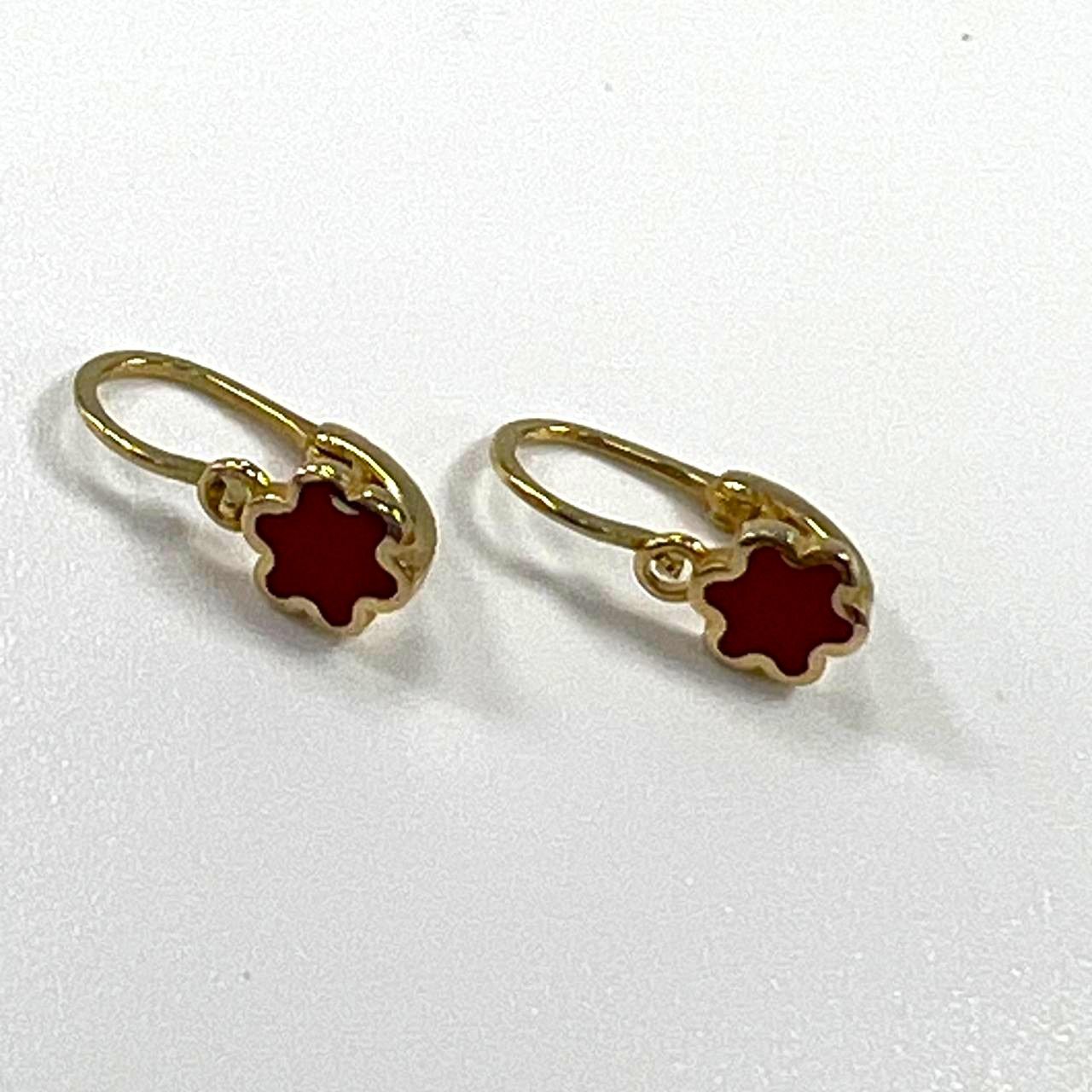 Other 14K Yellow Gold Rose-Shaped Earrings Size ONE SIZE - 10 Thumbnail