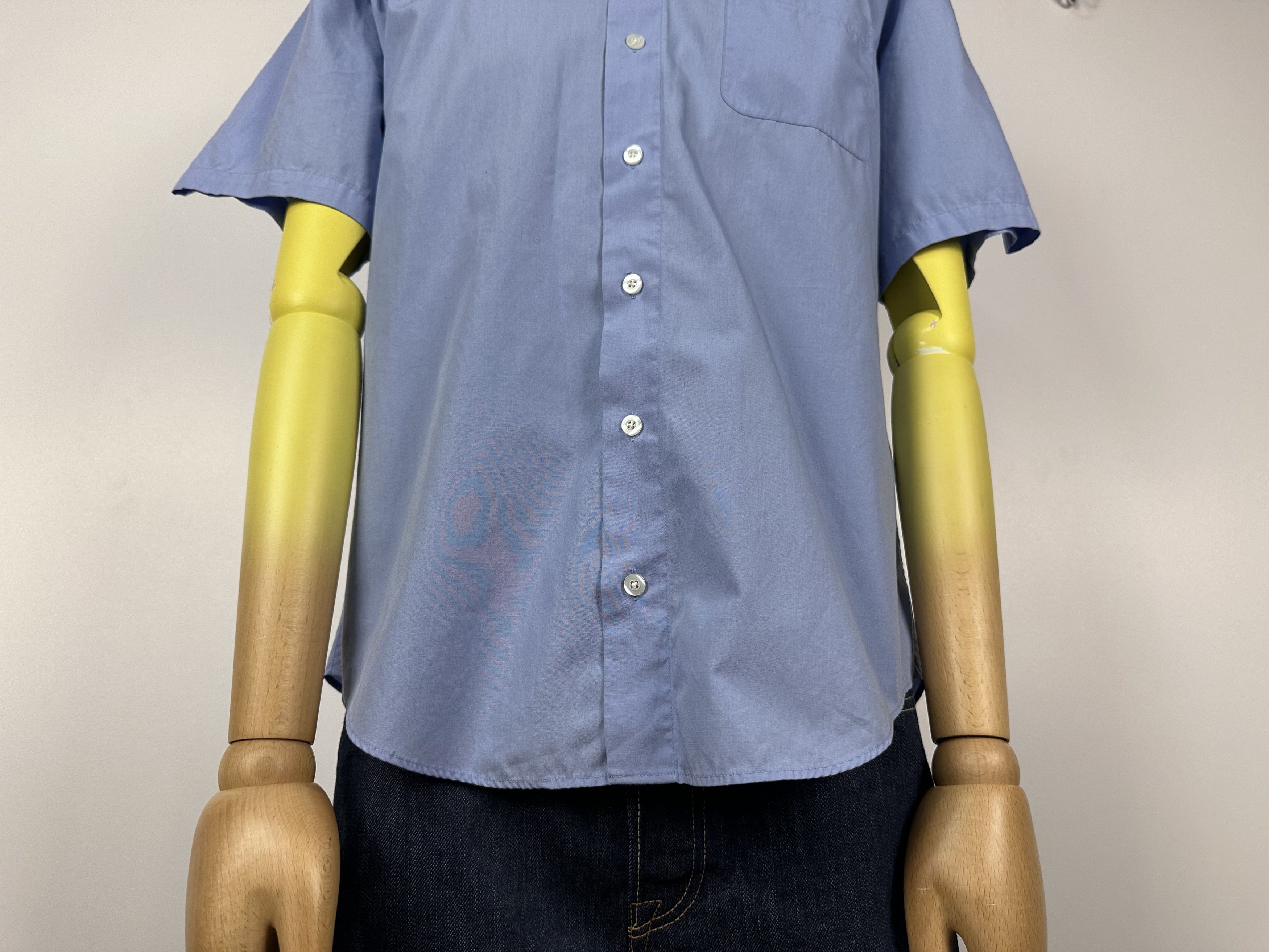 Vintage × Yves Saint Laurent Vintage Yves Saint Laurent YSL Button-Up Short Sleeve Shirt Size US L / EU 52-54 / 3 - 5 Thumbnail