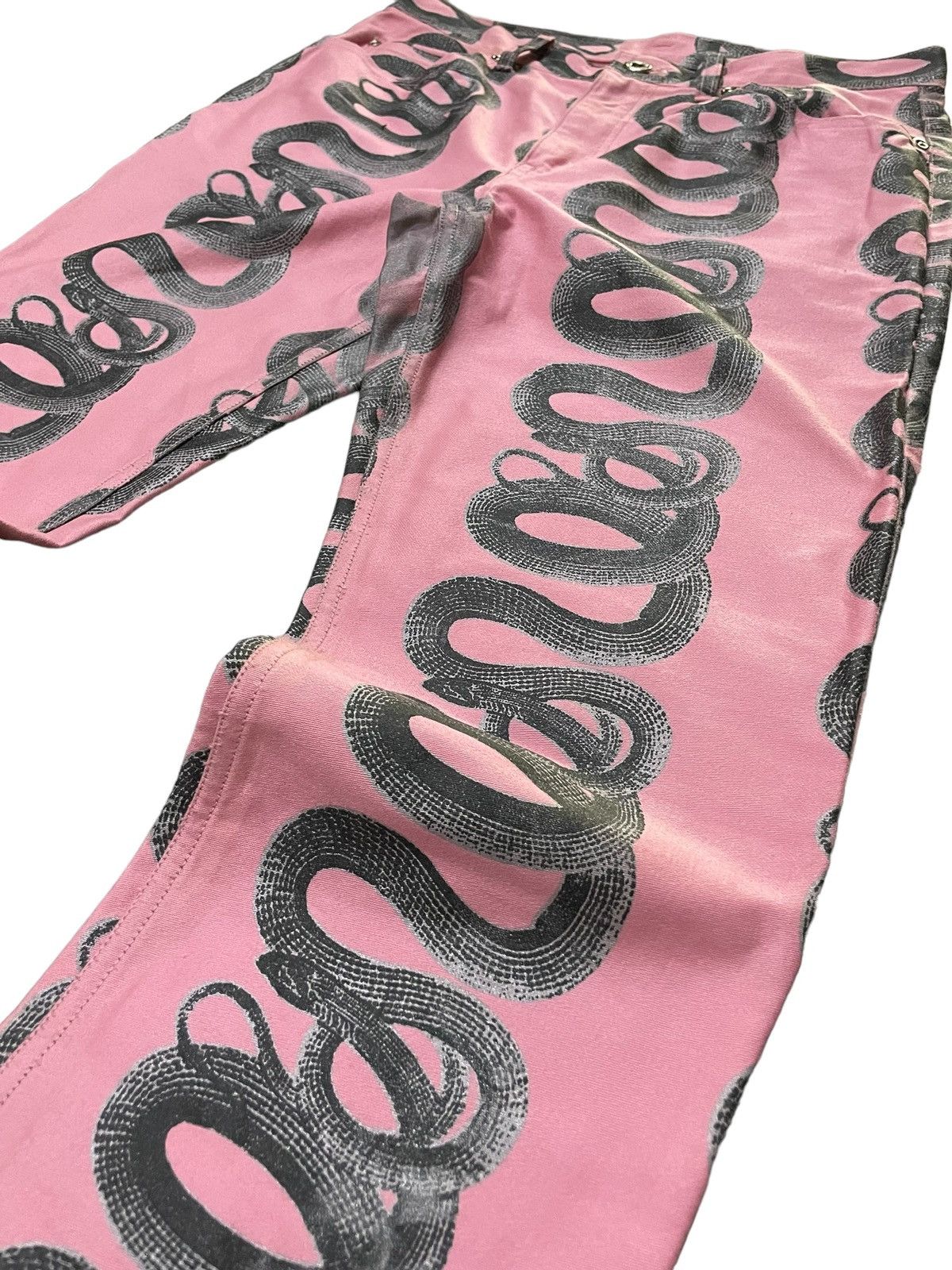 Hysteric Glamour 90s Archive Hysteric Glamour Artisanal Snake Flared Jeans Size US 29 - 10 Thumbnail