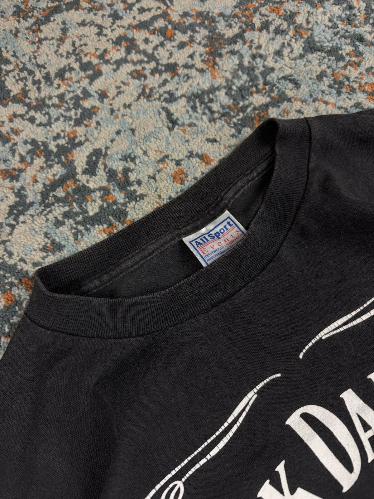 Vintage Vintage 90s Jack Daniels whiskey faded washed tee Size US XL / EU 56 / 4 - 7 Thumbnail