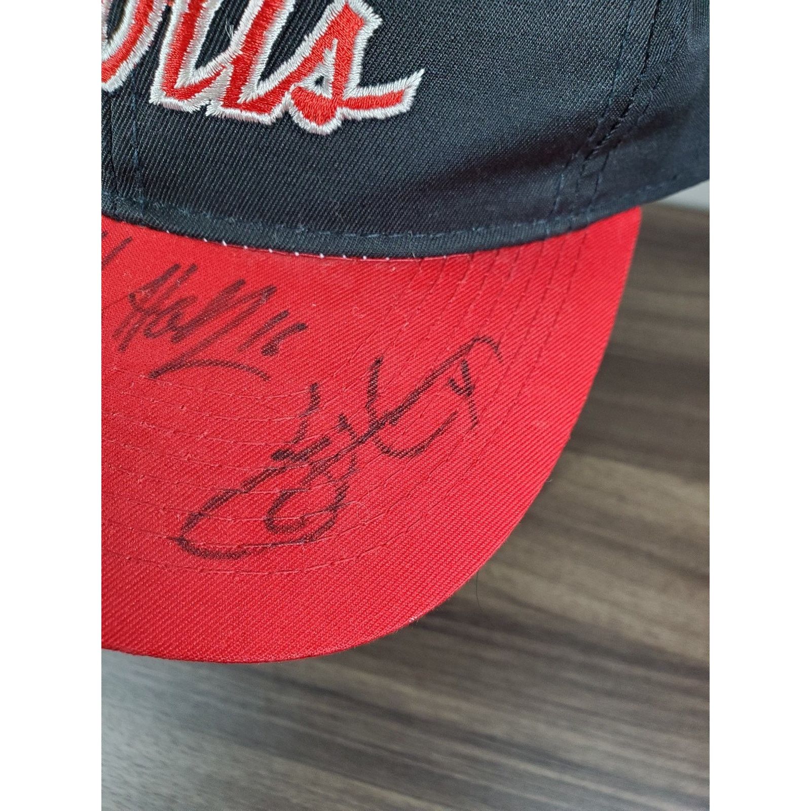 Sports Specialties × Vintage New Jersey Devils Hat Script Snapback Cap Signed NHL Auto Size ONE SIZE - 6 Thumbnail