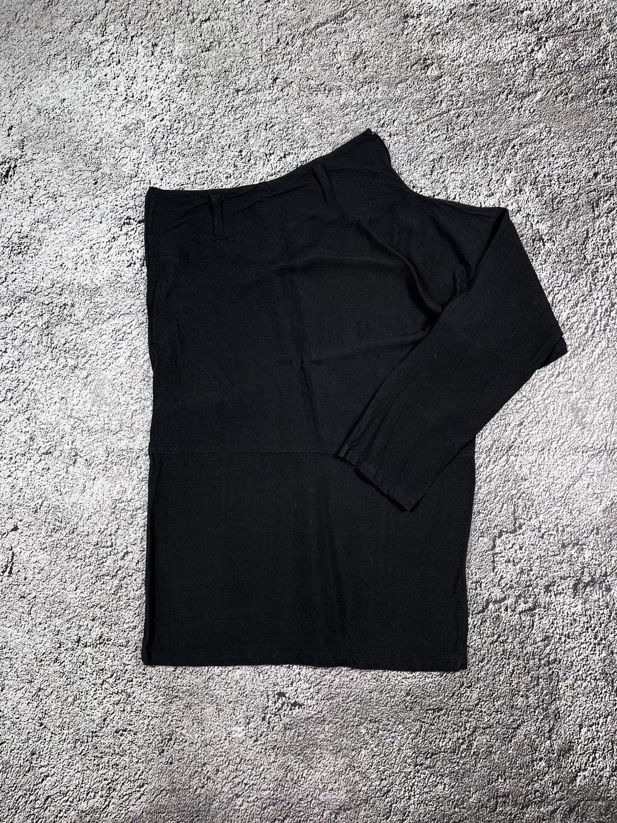 Yohji Yamamoto Vintage 90s Yohji Yamamoto chest/ shoulder one sleeve dress Size M / US 6-8 / IT 42-44 - 1 Thumbnail