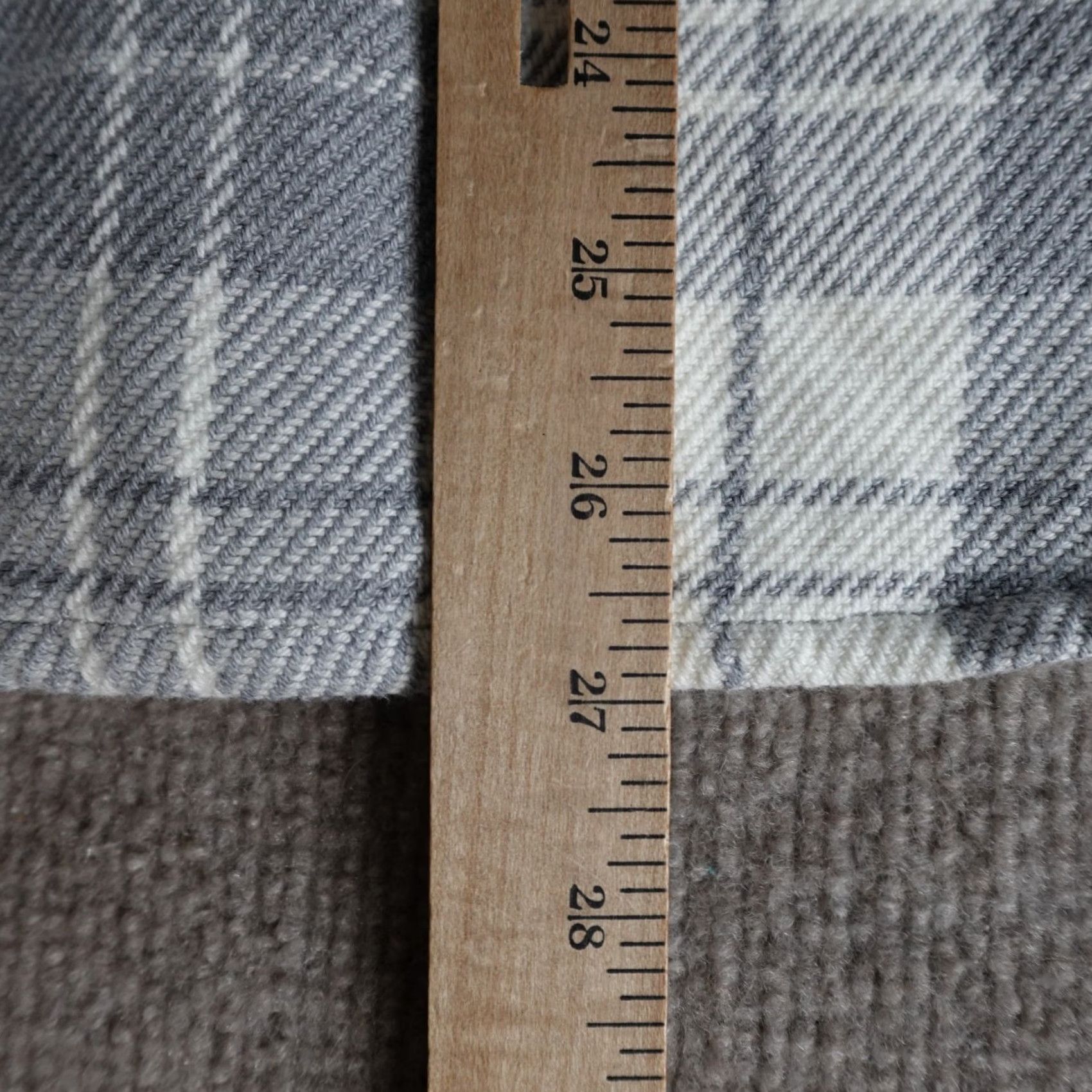 Outerknown Outerknown Womens Shirt XS Gray Flannel Button-Up Plaid Cotton Classic Casual Sleeve Collared Vintage: No/Not Vintage Size XS / US 0-2 / IT 36-38 - 3 Thumbnail