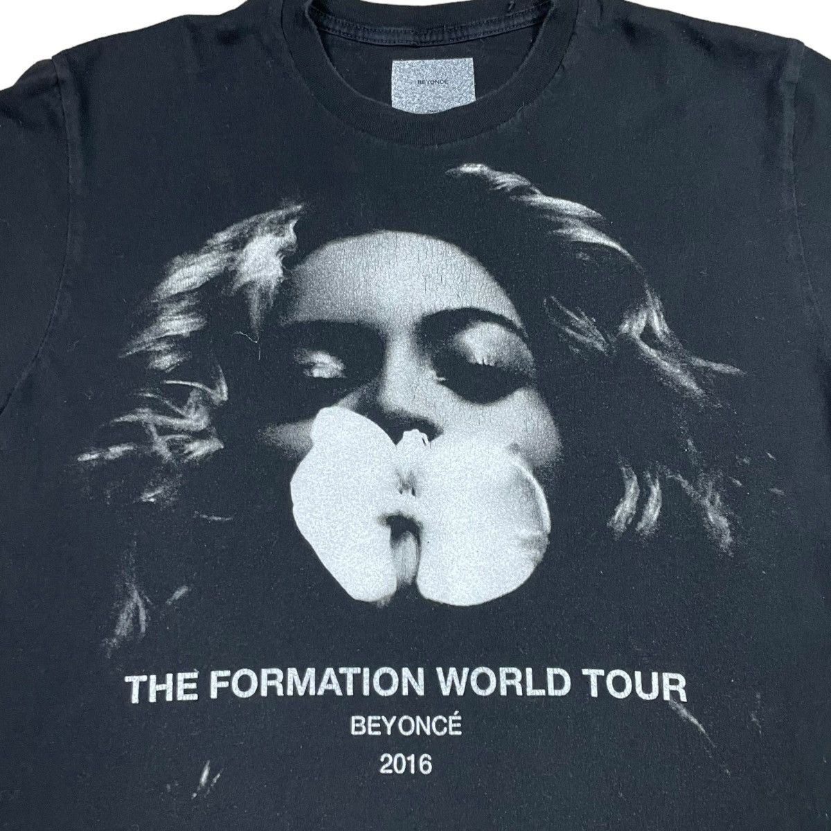 Band Tees × Beyonce Beyoncé The Formation World Tour Black Shirt Adult Medium Size US M / EU 48-50 / 2 - 2 Thumbnail