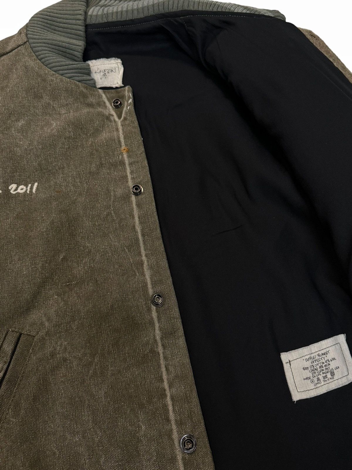 Greg Lauren LIMITED 2023 Vintage Duffle / Blanket Scraps Varsity Size US M / EU 48-50 / 2 - 19 Thumbnail