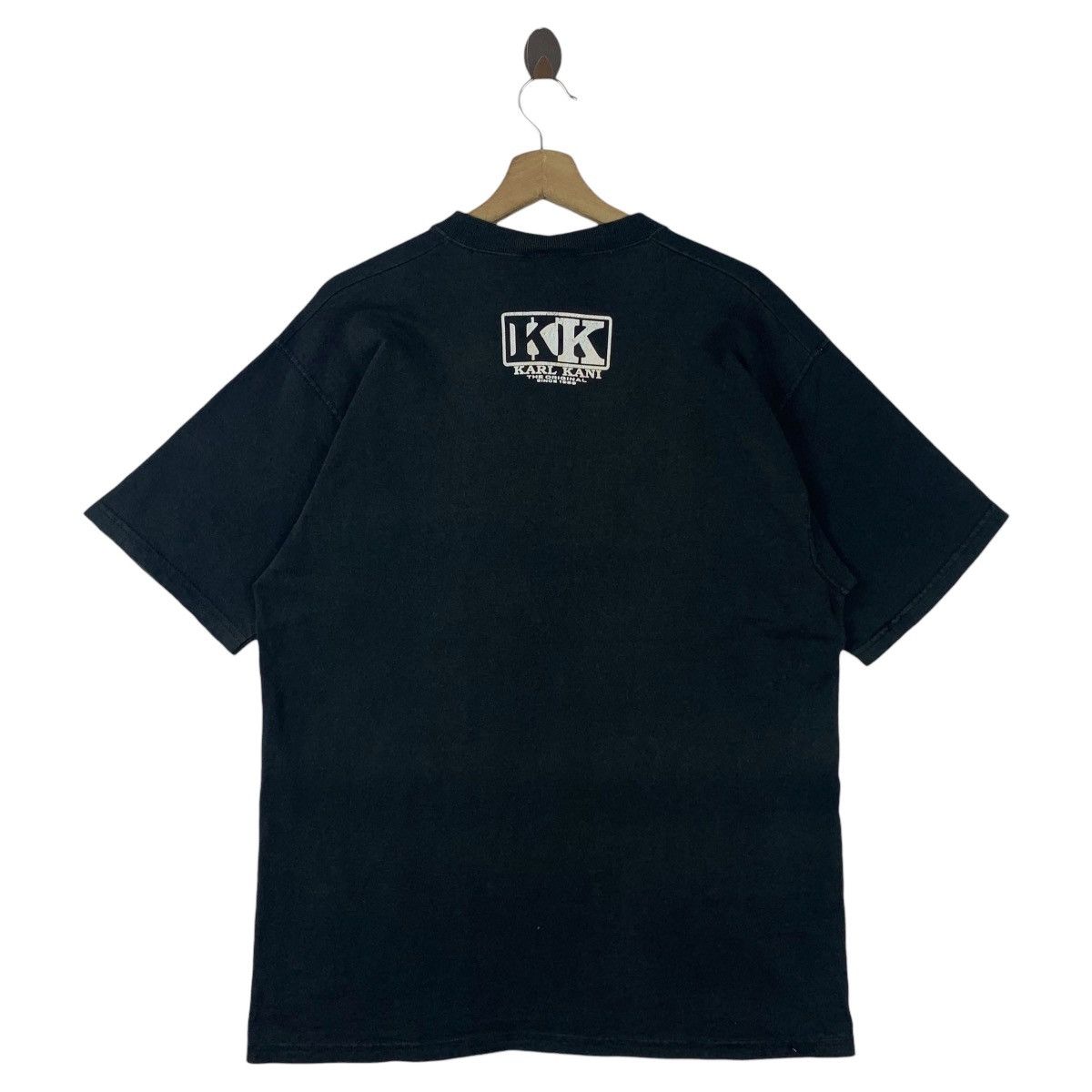 Karl Kani × Vintage Vintage KARL KANI spellout embroidery tees Size US L / EU 52-54 / 3 - 4 Thumbnail