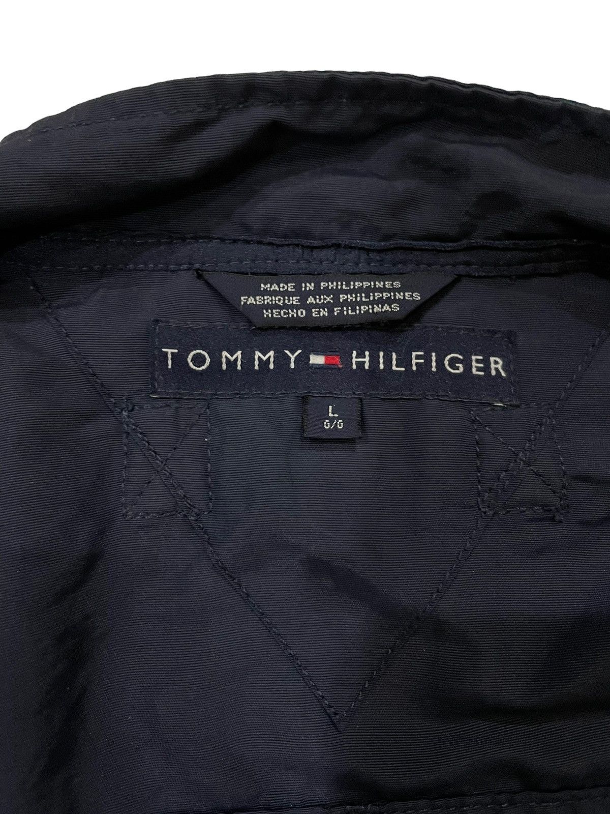 Tommy Hilfiger 90s Vtg Tommy Hilfiger Multi Pocket Utility Windbreaker Size US L / EU 52-54 / 3 - 17 Thumbnail