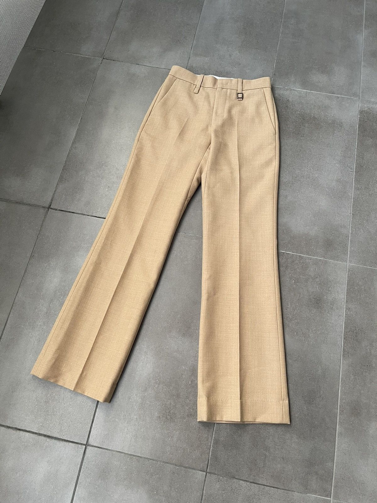 Wooyoungmi !DS! AW22 Wooyoungmi Beige Casual Wool Pants Size US 28 / EU 44 - 8 Thumbnail