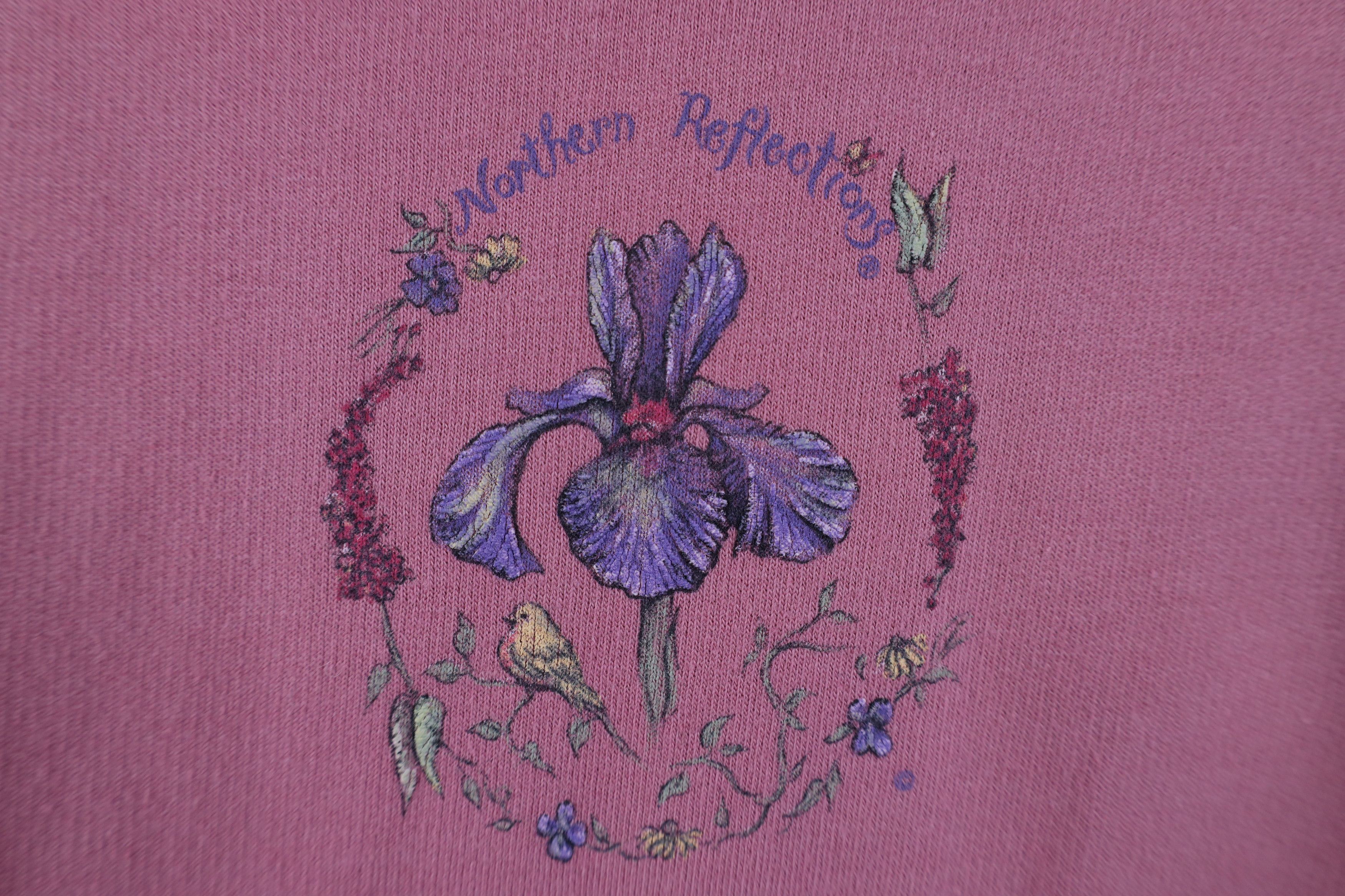 Vintage Vintage 90s Streetwear Country Flower Crewneck Sweatshirt Size XL / US 12-14 / IT 48-50 - 11 Thumbnail