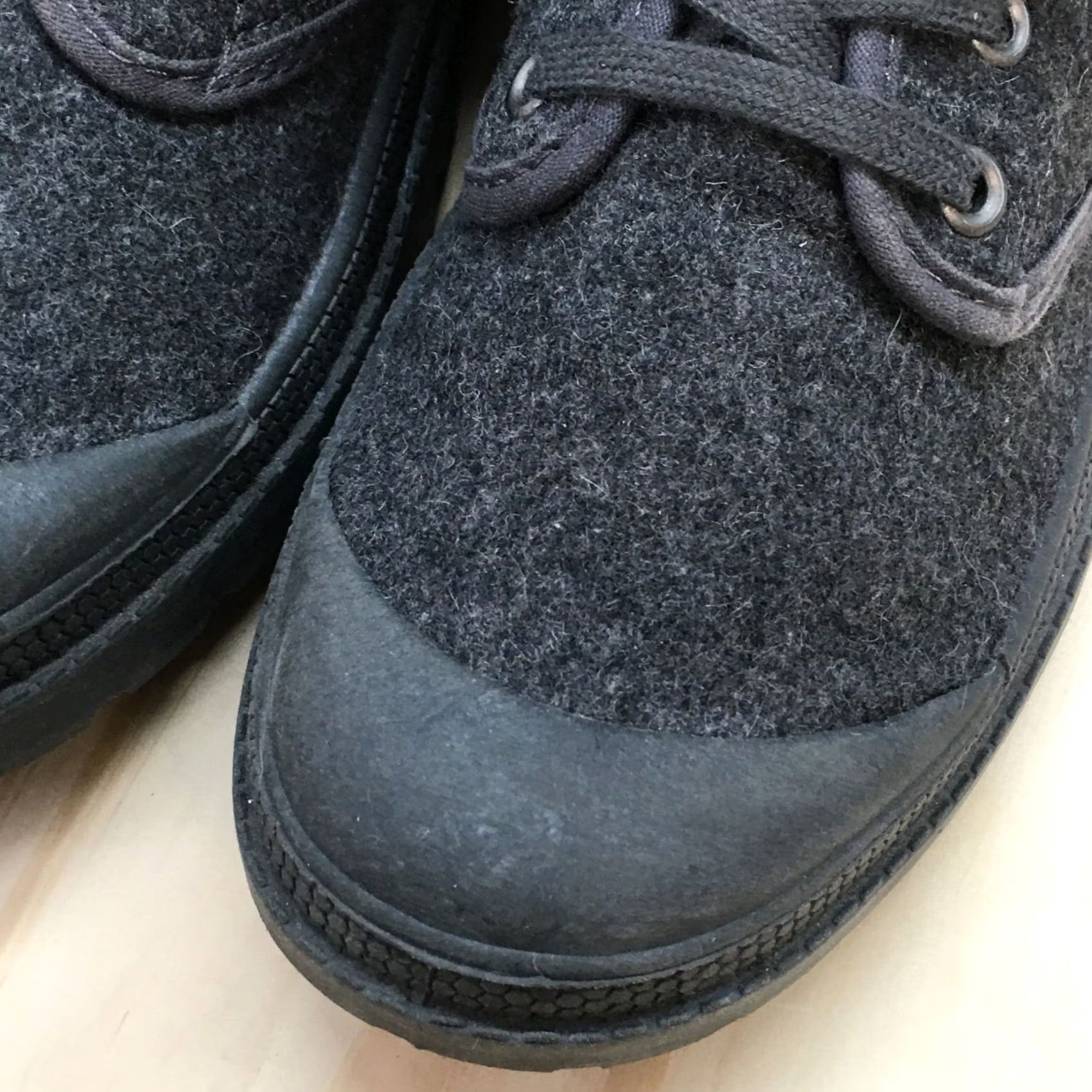 Vintage Rocket Dog Booties Womens 8.5 Pilot Joshua Fold Over Lace Up Winter Gray Bootie Low Heel Ankle Casual Boots Womens Size US 9 / IT 39 - 4 Thumbnail