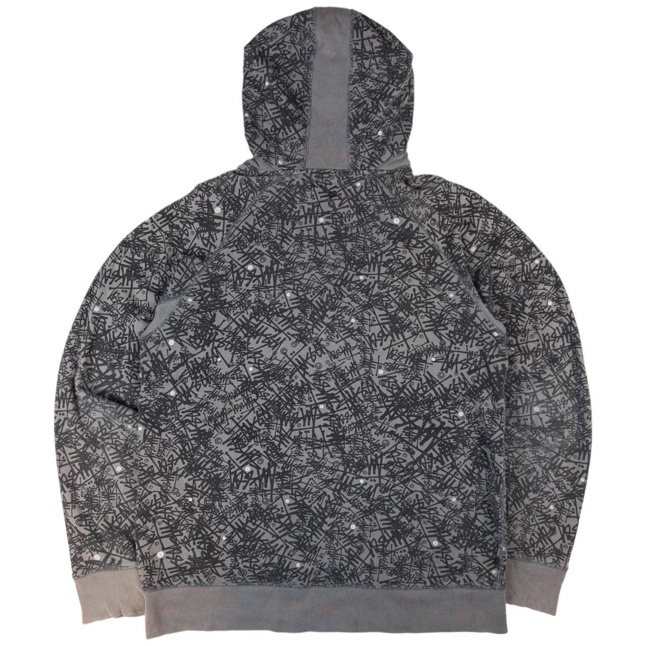 Stussy Vintage Stussy Graffiti Zip Up Hoodie Size M Size US M / EU 48-50 / 2 - 2 Thumbnail