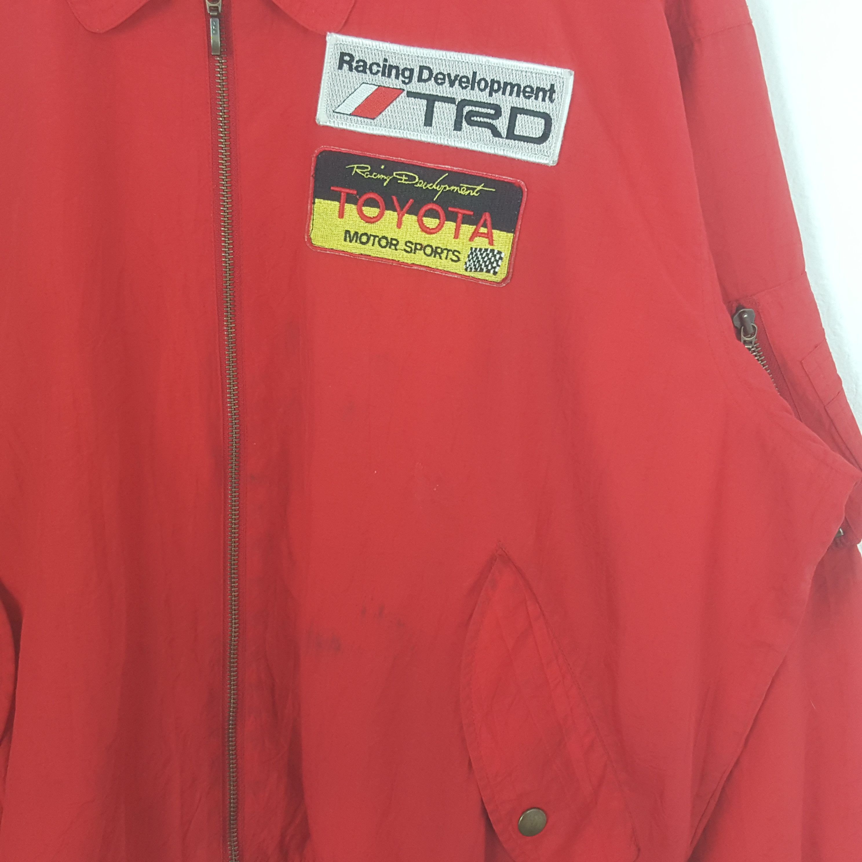 Japanese Brand Vintage Toyota Racing Development TRD Japanese Jacket C300N2 Size US XL / EU 56 / 4 - 4 Thumbnail