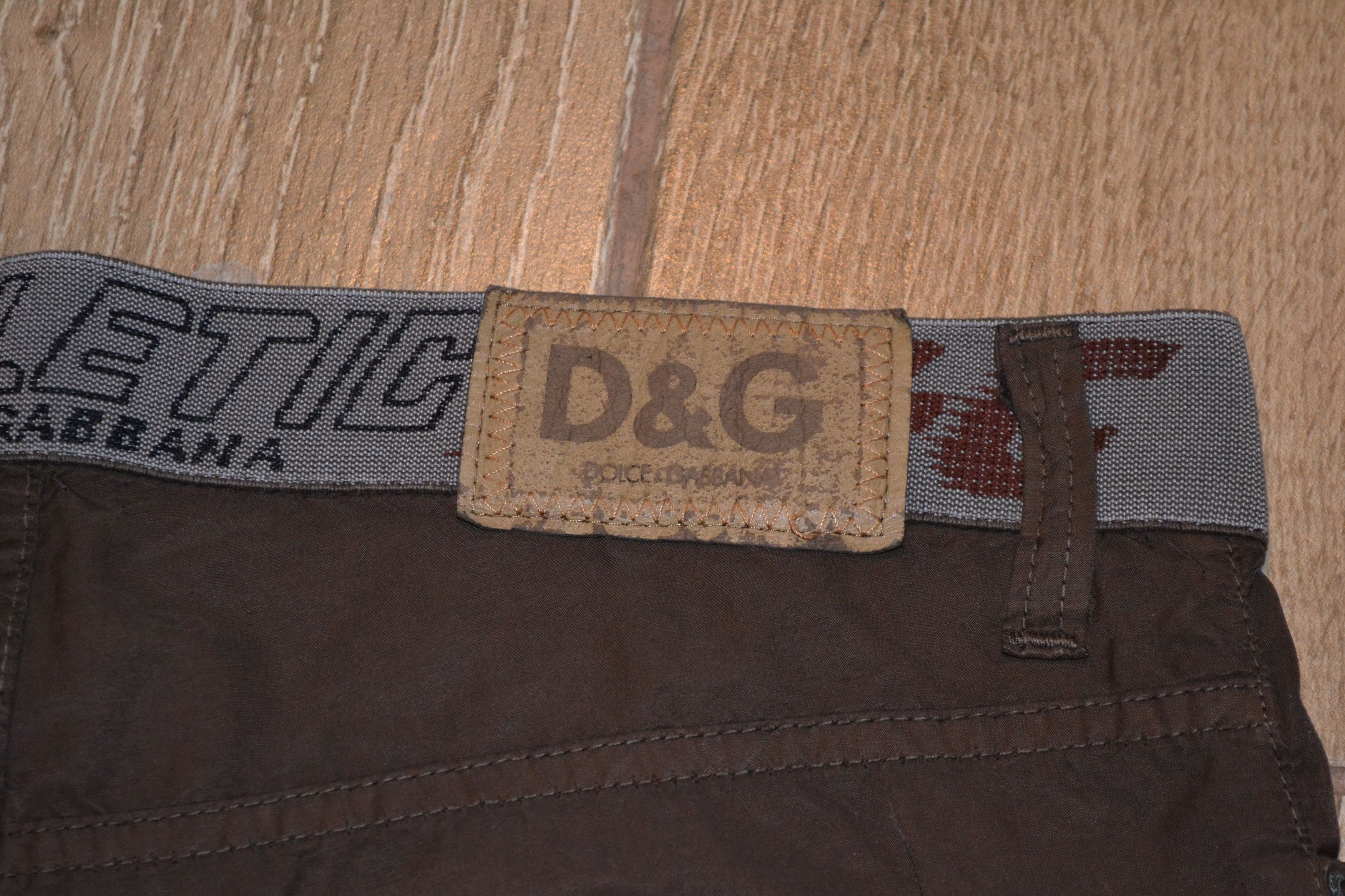 Dolce & Gabbana Vintage D&G Dolce Gabbana Brown Pants W32 M / L – Y2K Style Size 32" / US 10 / IT 46 - 8 Thumbnail