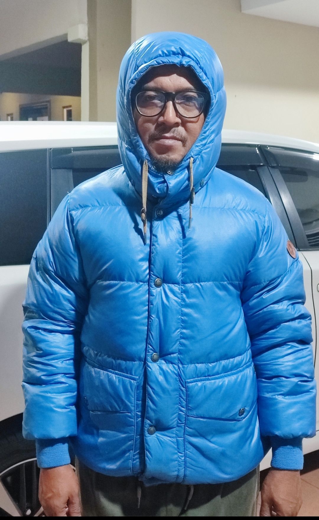 Polo Ralph Lauren Vintage Polo Ralph Lauren Glossy Blue Down Puffer Jacket Size US S / EU 44-46 / 1 - 21 Thumbnail