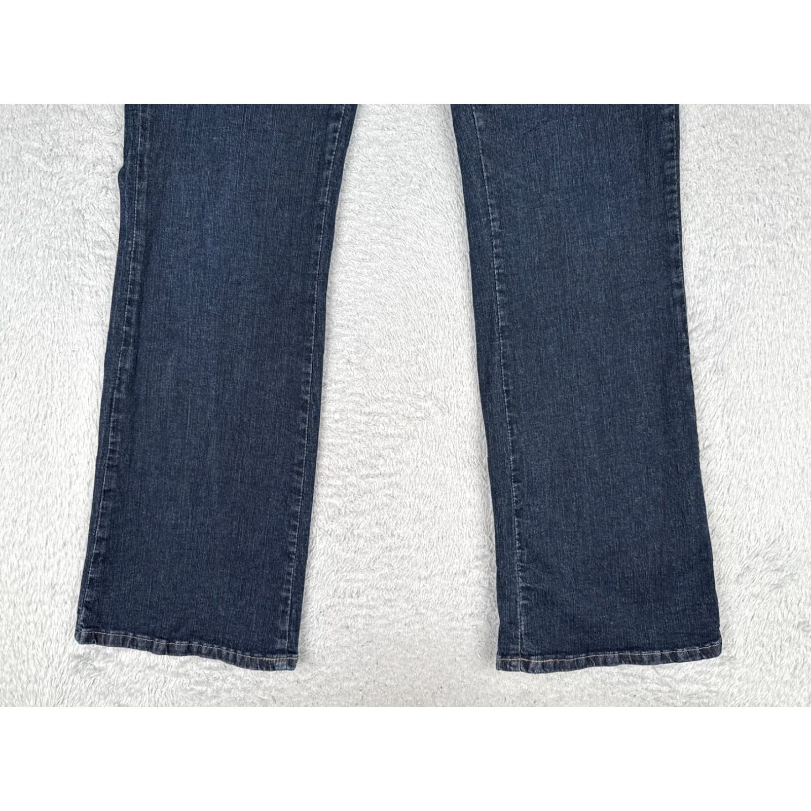 Lee Lee Slender Secret Jeans Womens 12 Blue Bootcut Mid Rise Stretch Denim 31x33 Size 34" / US 12 / IT 48 - 2 Thumbnail