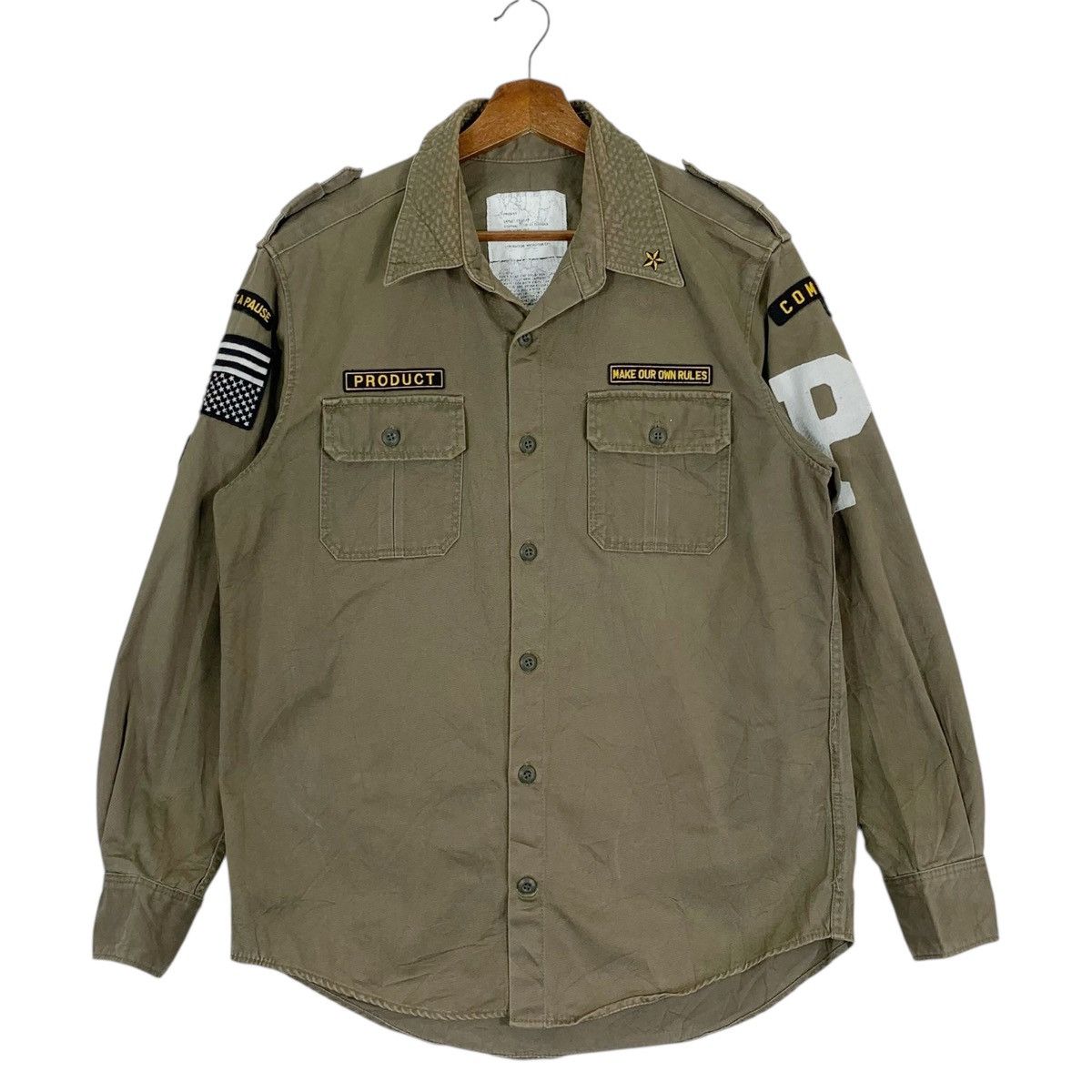 Vintage Vintage Black Line by Product Military Jacket Size US L / EU 52-54 / 3 - 1 Thumbnail