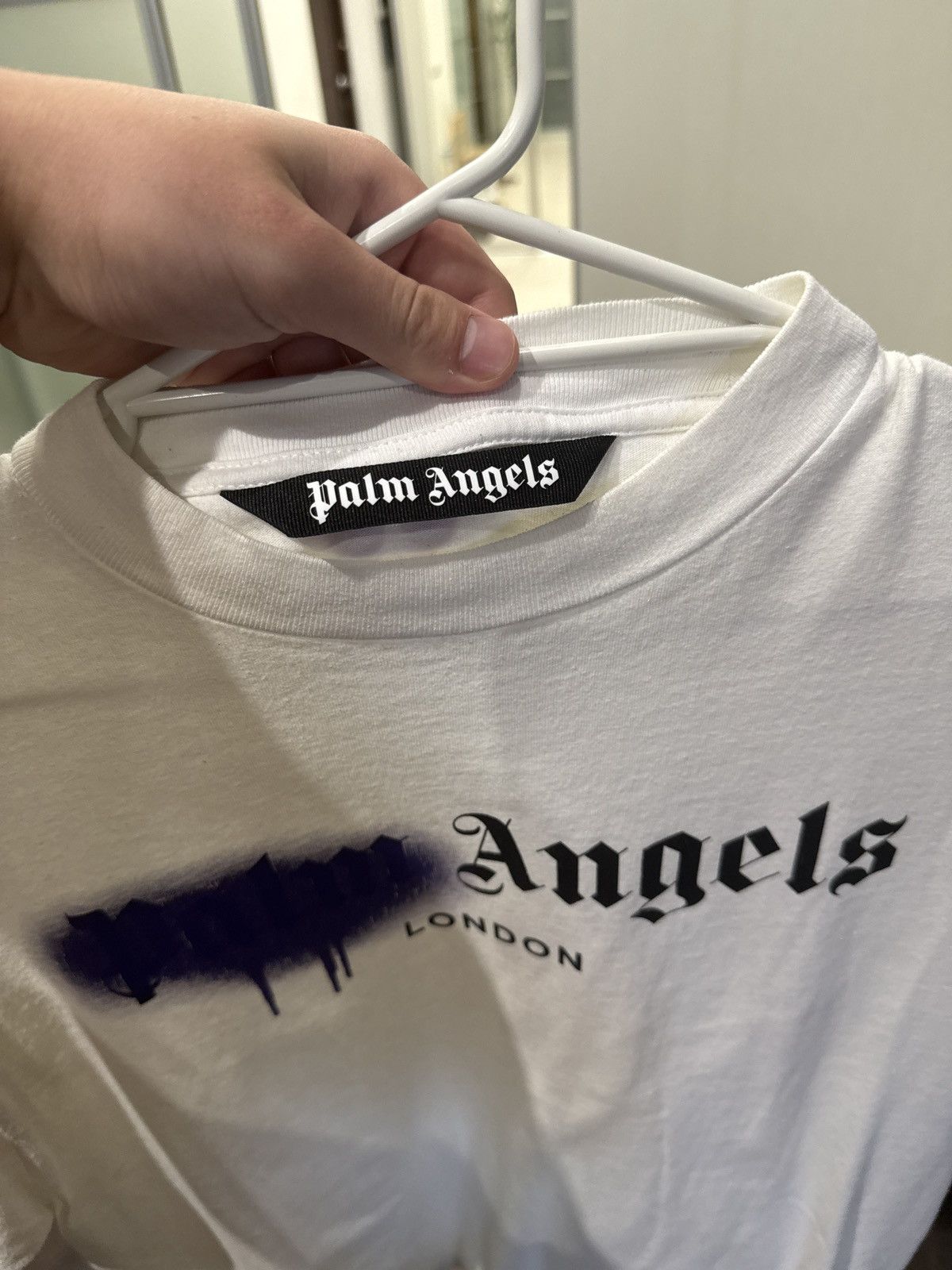 Palm Angels Palm Angels Spray Tee Size US S / EU 44-46 / 1 - 3 Thumbnail