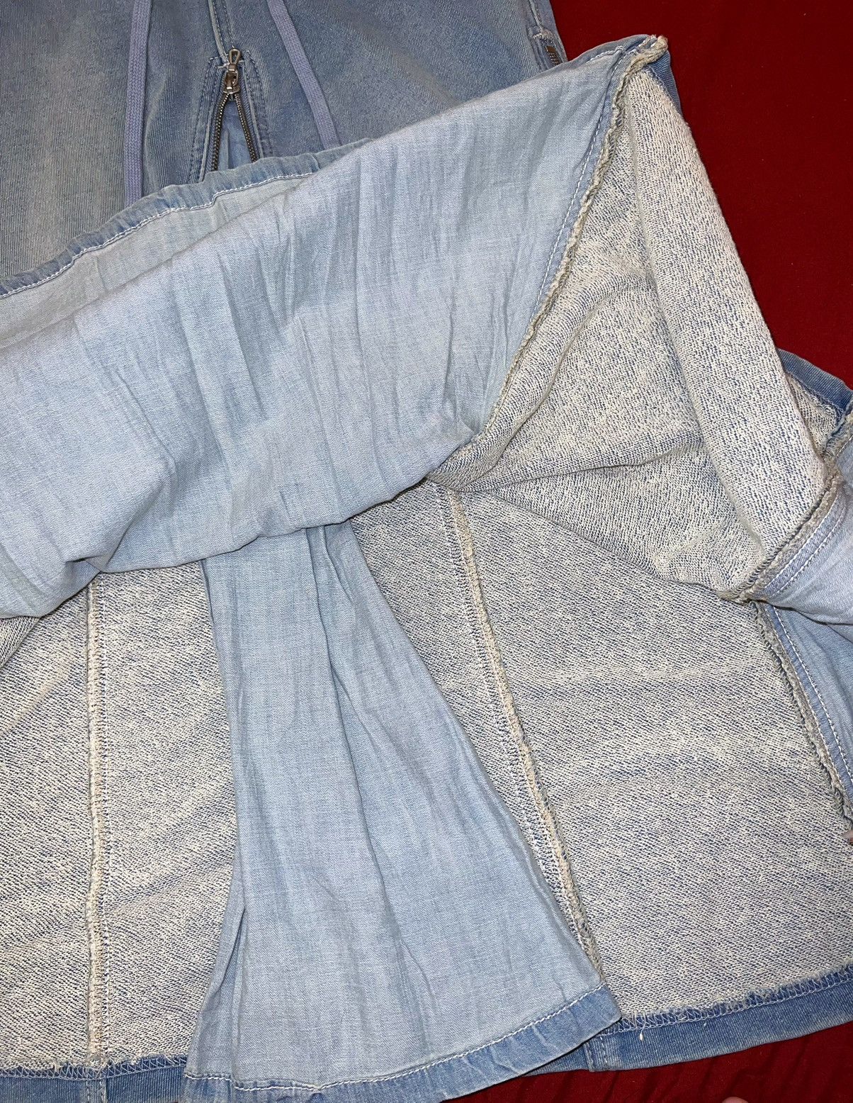 Le Grande Bleu (L.G.B.) G.O.A vintage denim zipped long skirt 💙 Size 26" / US 2 / IT 38 - 6 Thumbnail