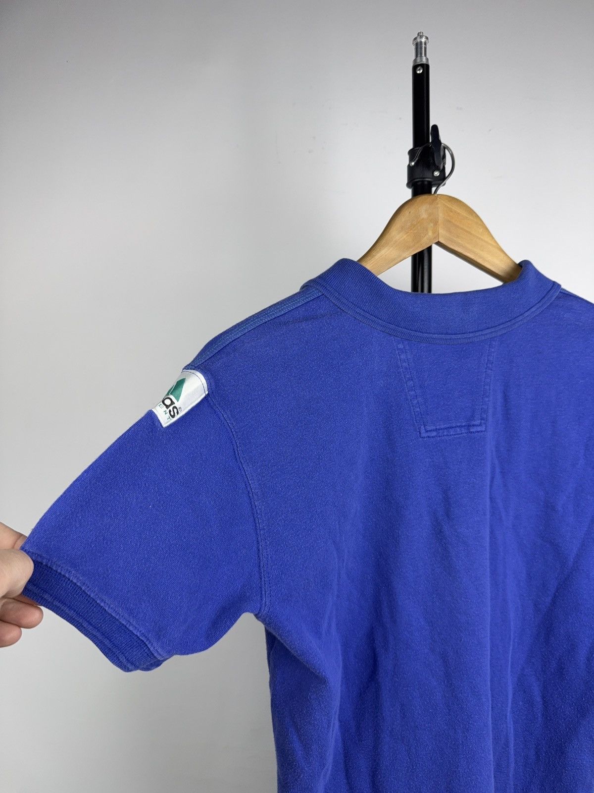 Adidas Adidas Equipment Tennis Polo Nicole Vintage 90s Blue Shirt Size L / US 10 / IT 46 - 18 Thumbnail
