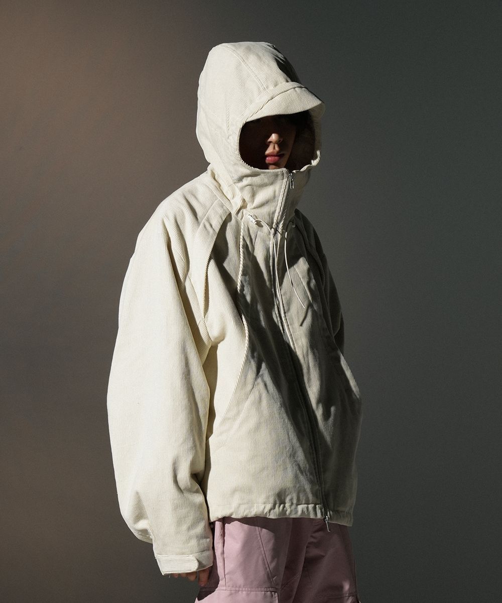 GRAILZ Grailz CORDUROY SHELL JACKET [IVORY] size 2 Size US M / EU 48-50 / 2 - 1 Thumbnail