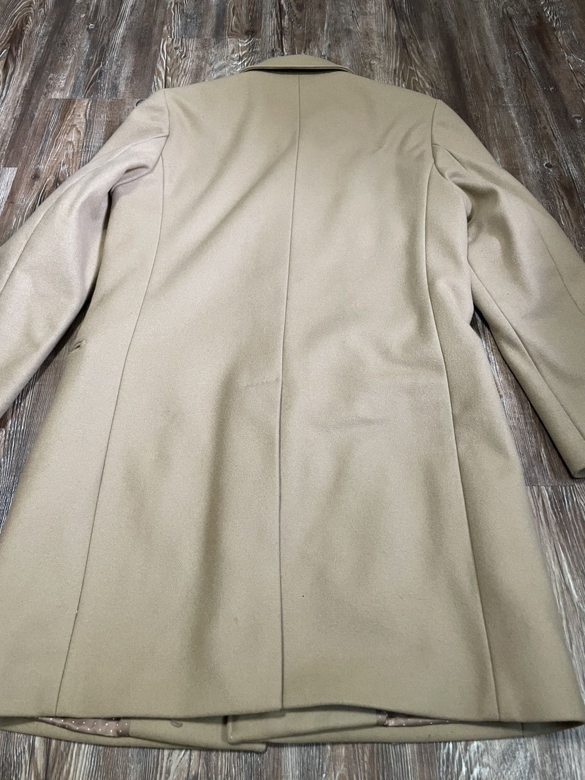 Club Monaco Overcoat / Chesterfield Top Coat Single Breasted Camel Brown Size US S / EU 44-46 / 1 - 12 Thumbnail