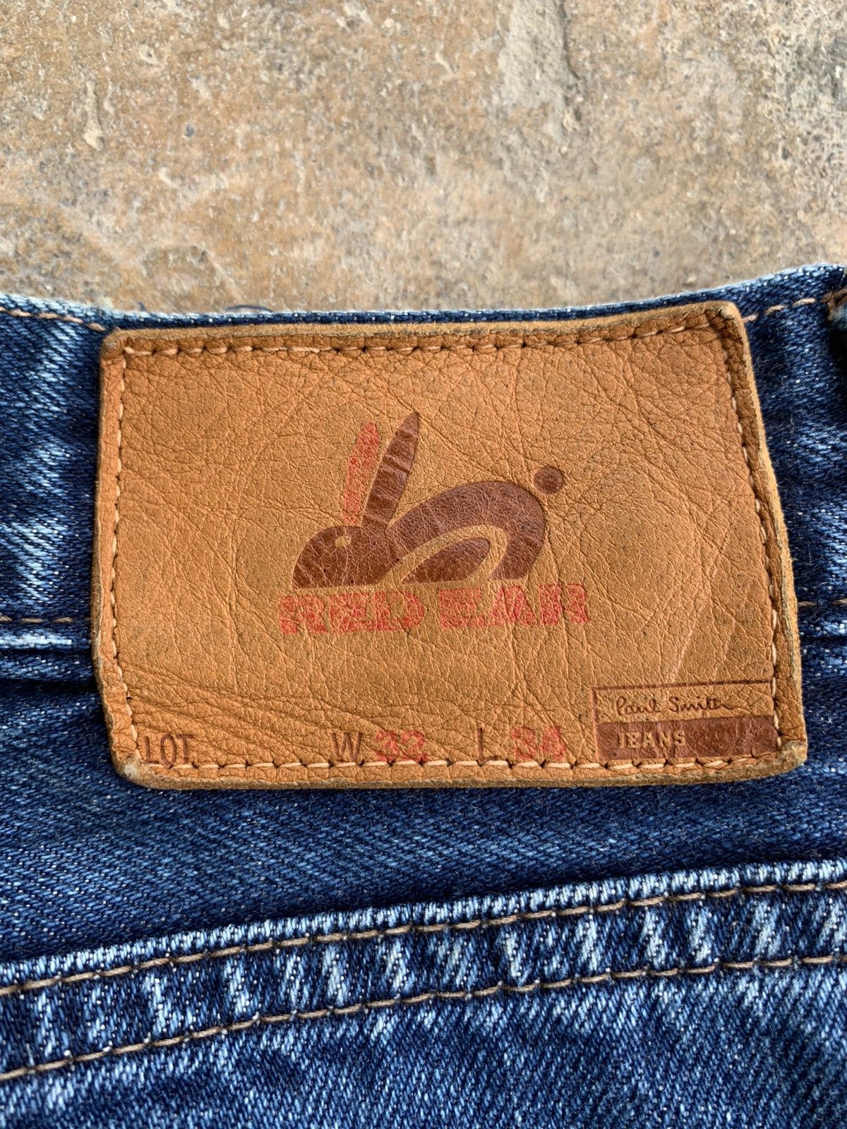 Japanese Brand × Paul Smith Red Ear Paul Smith Red Ear Selvedge Distressed Denim Size US 32 / EU 48 - 9 Thumbnail